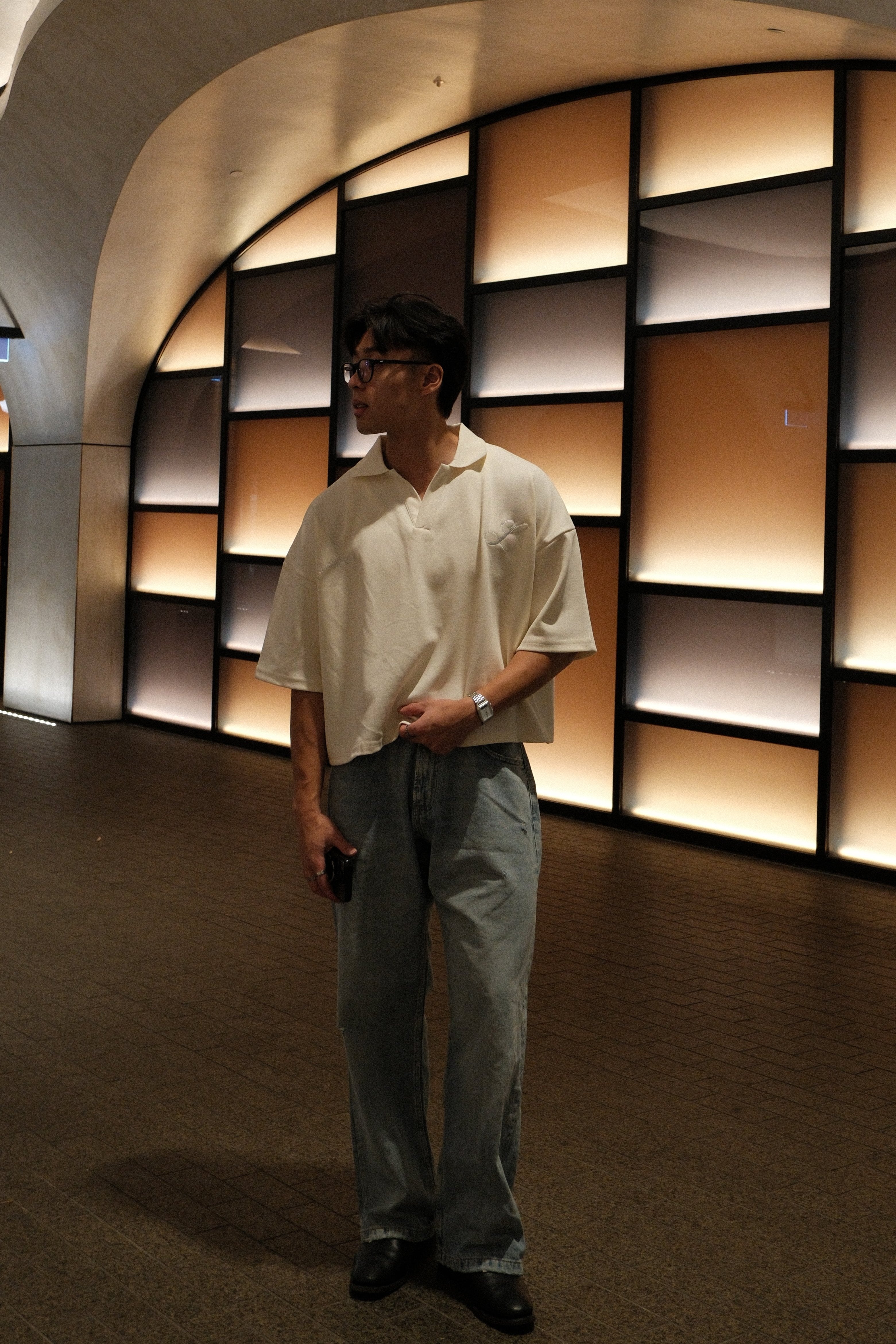 The Leftfield Polo - OFF WHITE