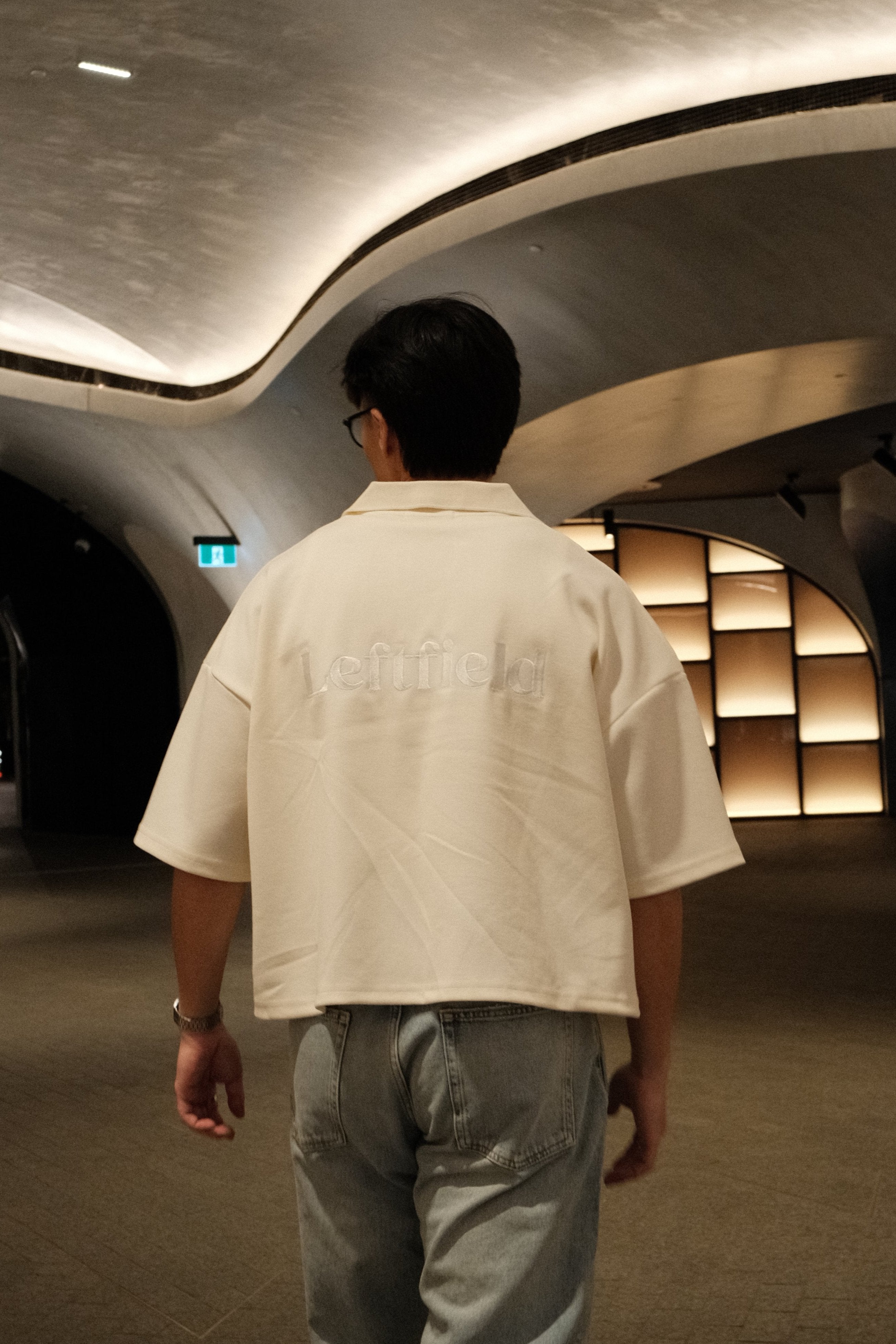 The Leftfield Polo - OFF WHITE