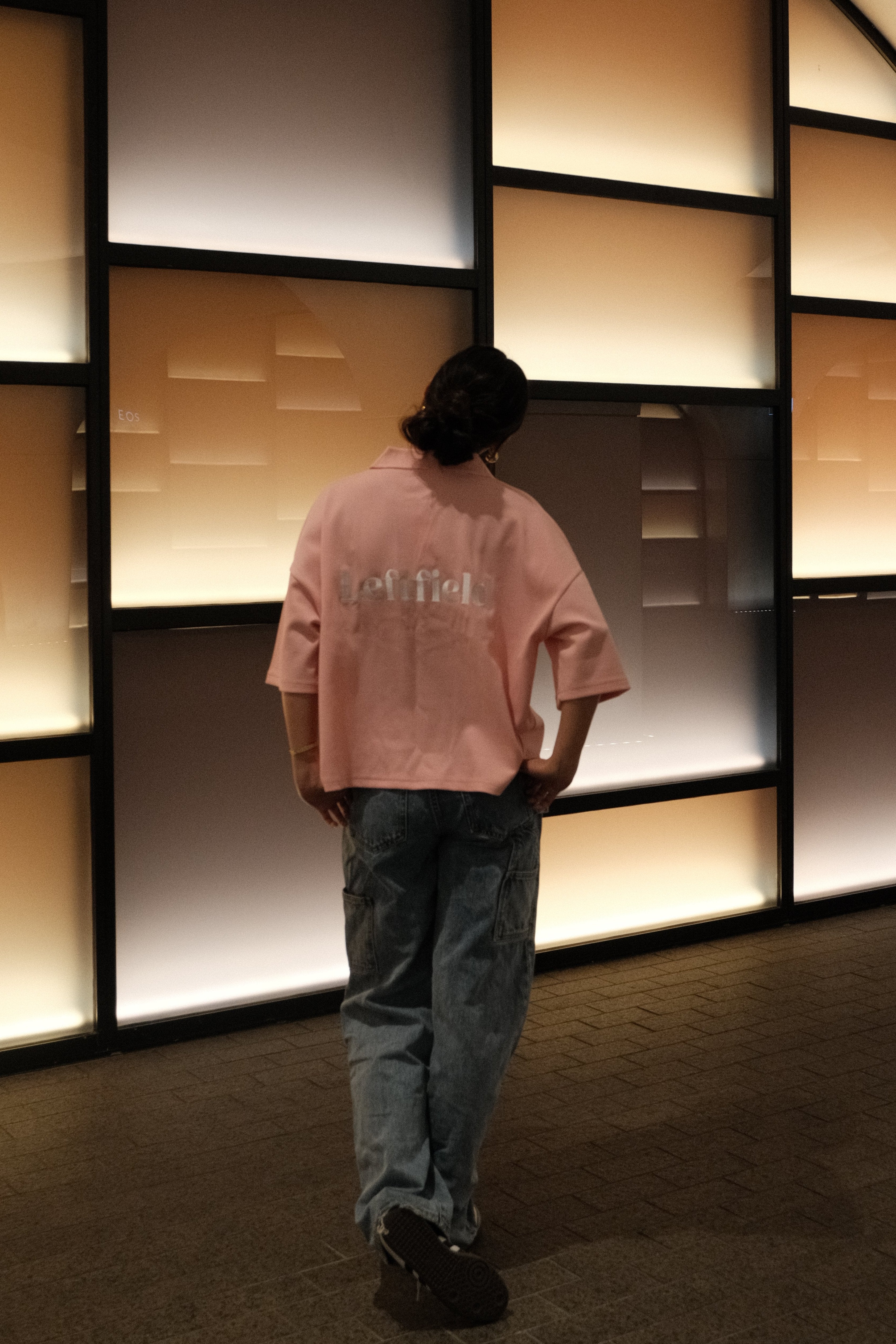 The Leftfield Polo - BABY PINK