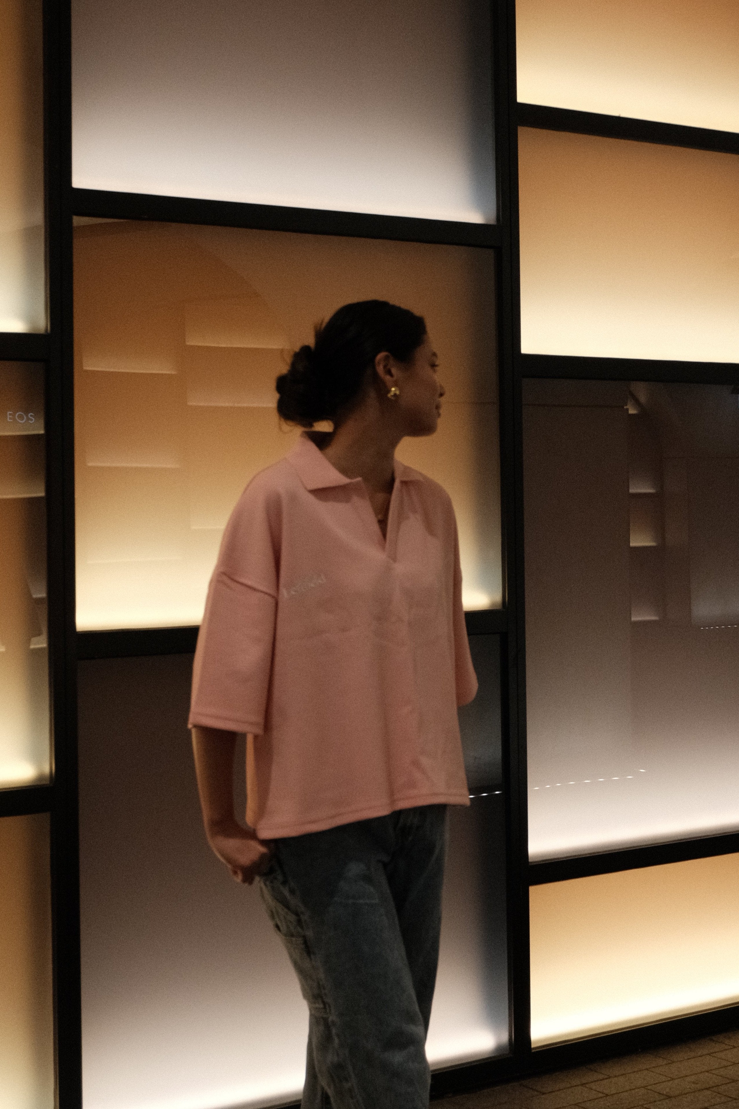 The Leftfield Polo - BABY PINK