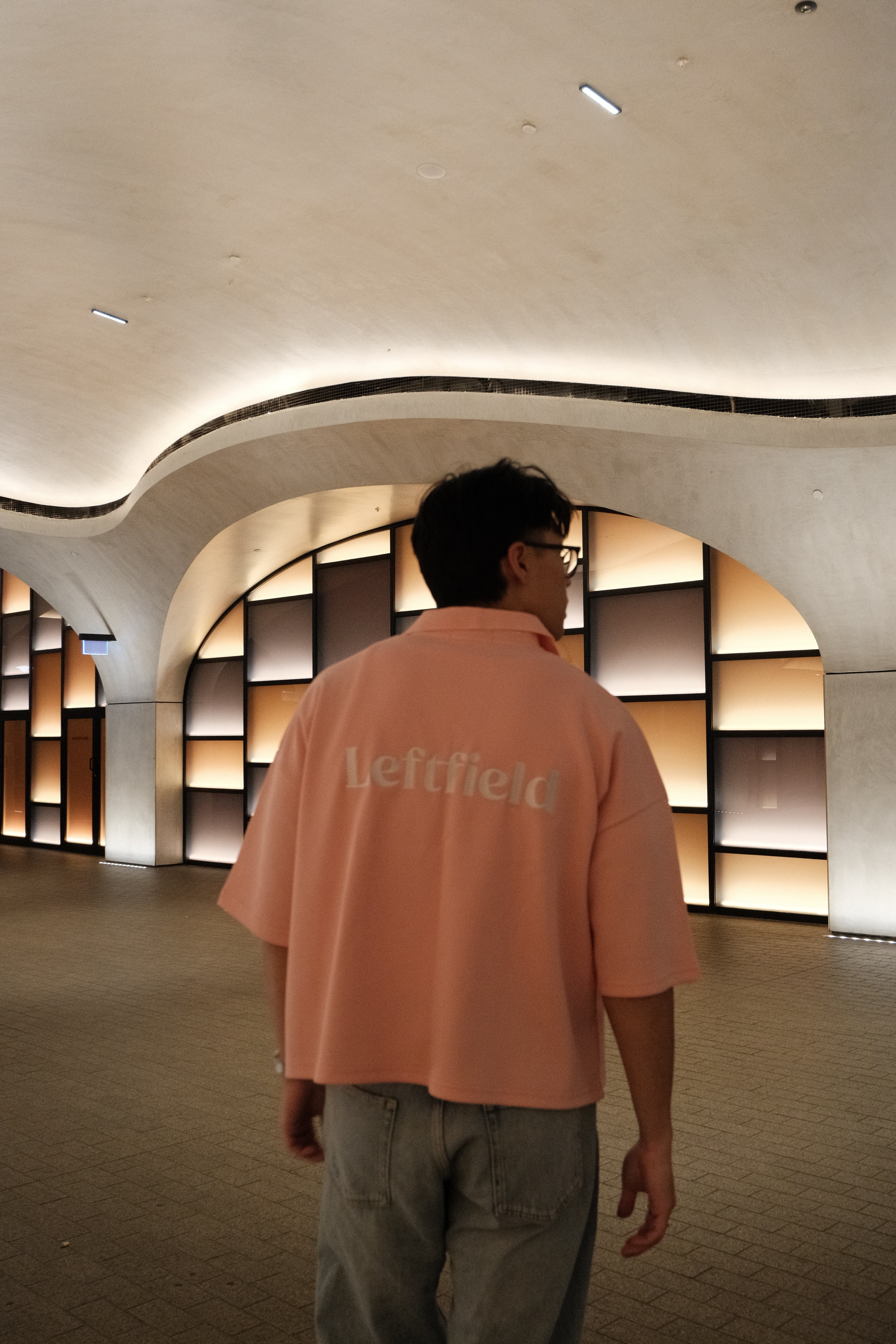 The Leftfield Polo - BABY PINK