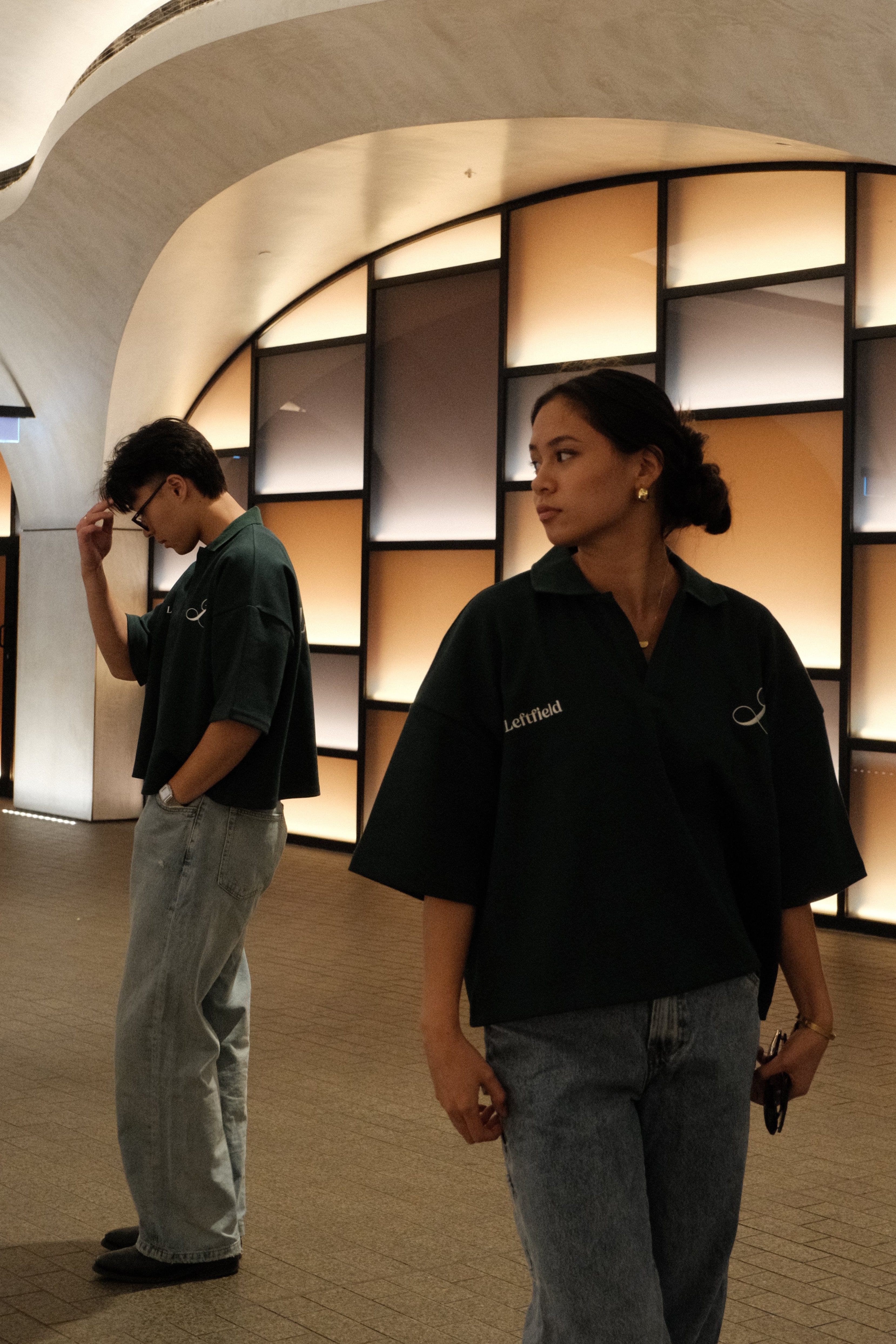 The Leftfield Polo - RACING GREEN