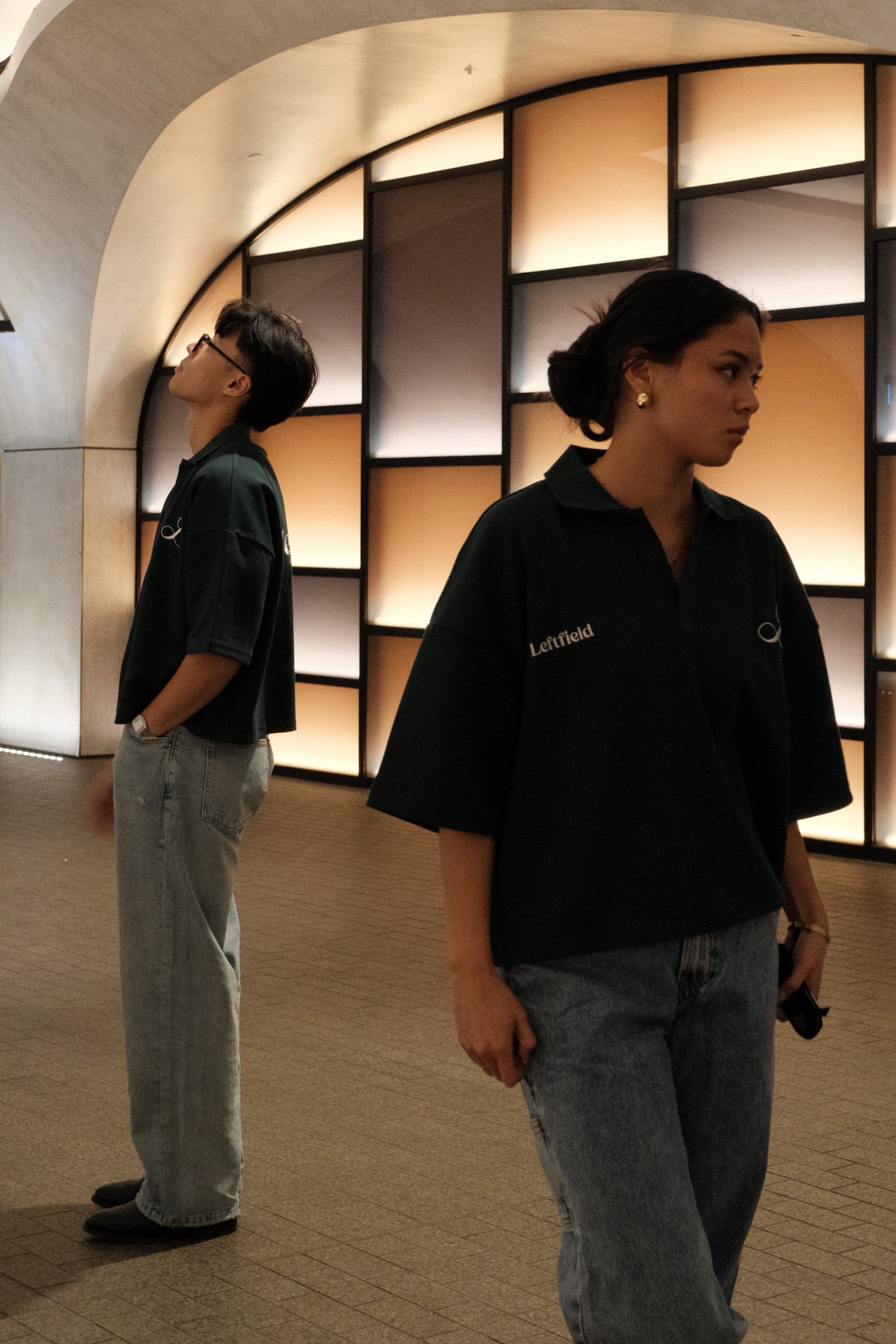 The Leftfield Polo - RACING GREEN