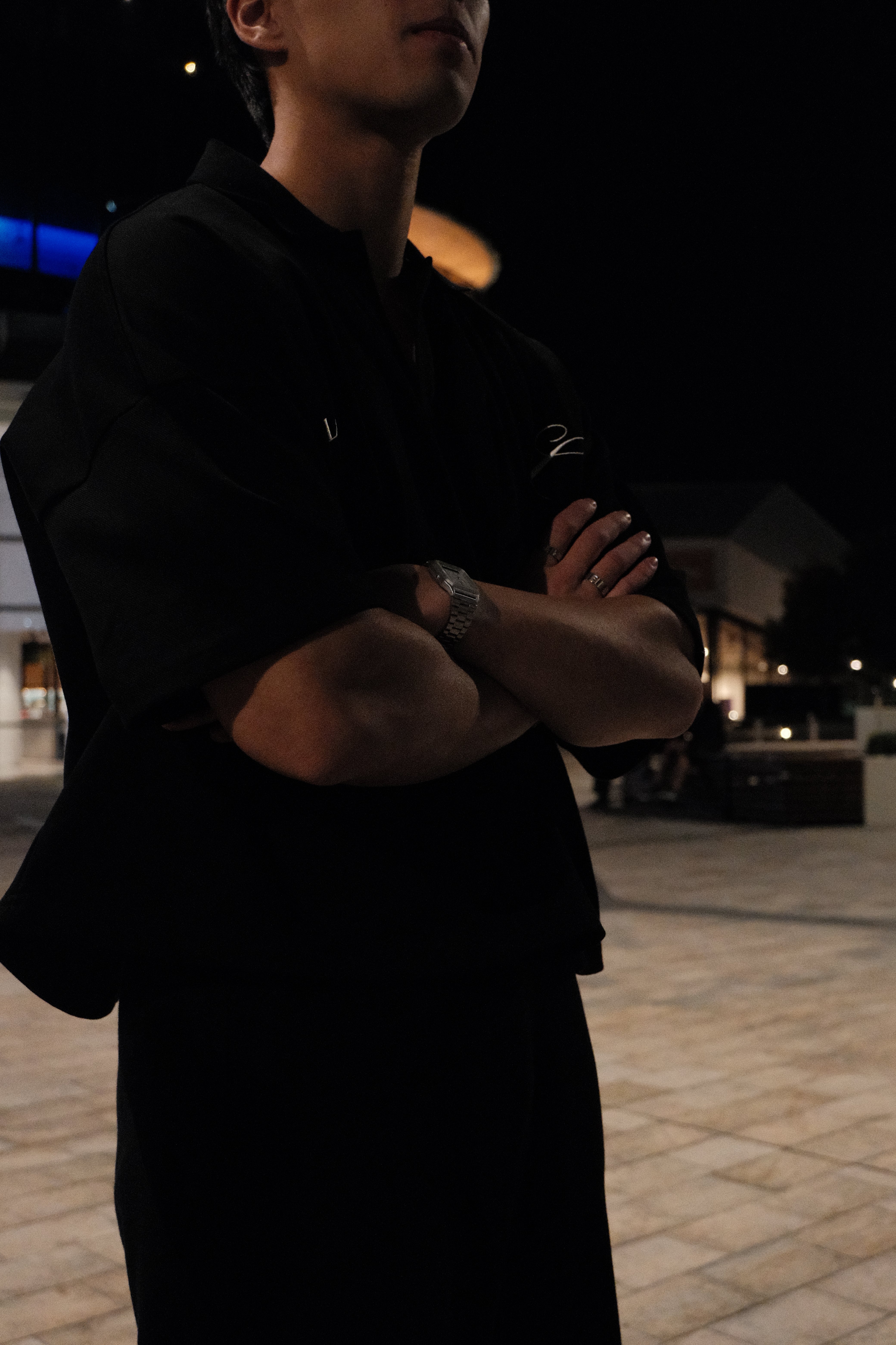 The Leftfield Polo - BLACK