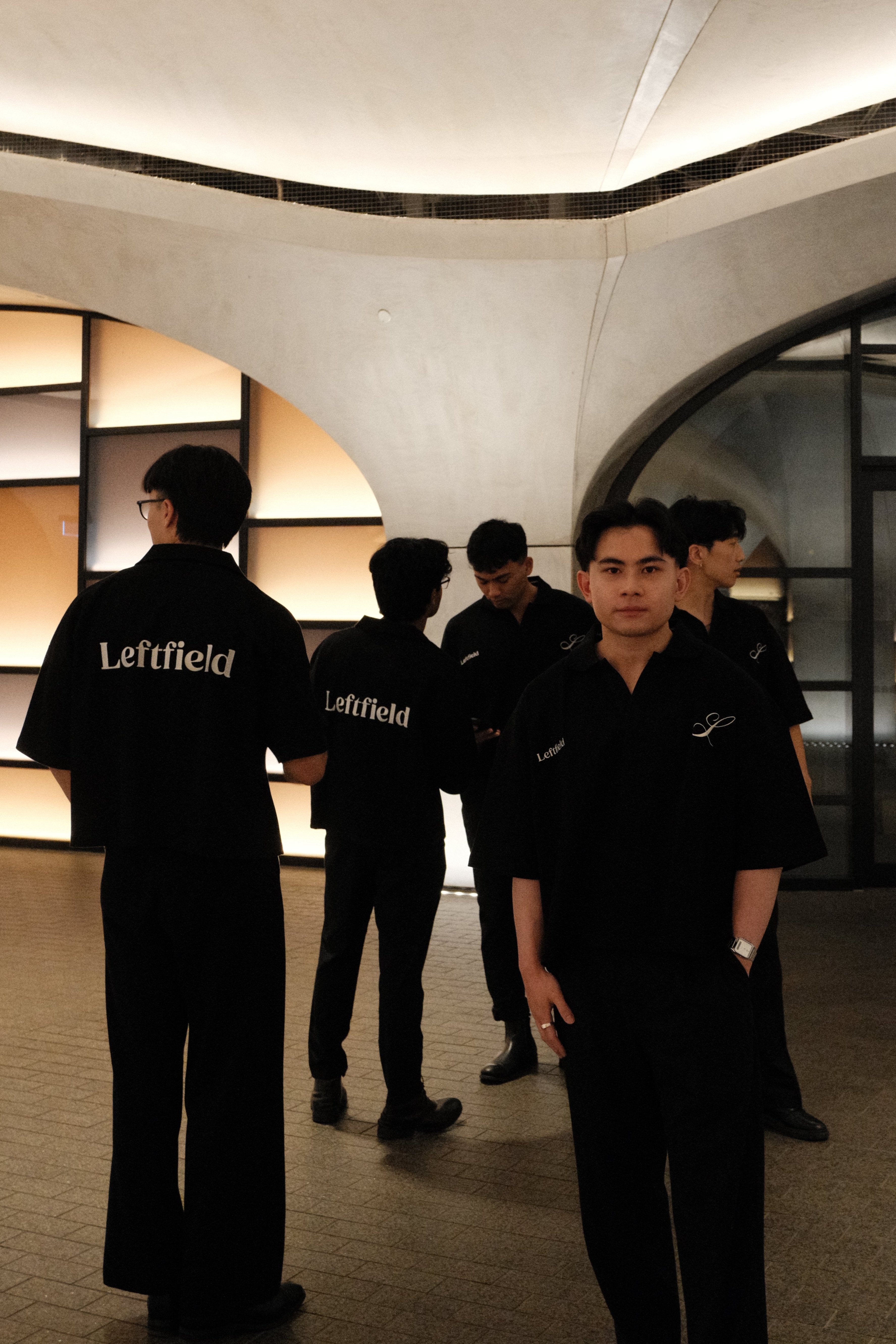 The Leftfield Polo - BLACK