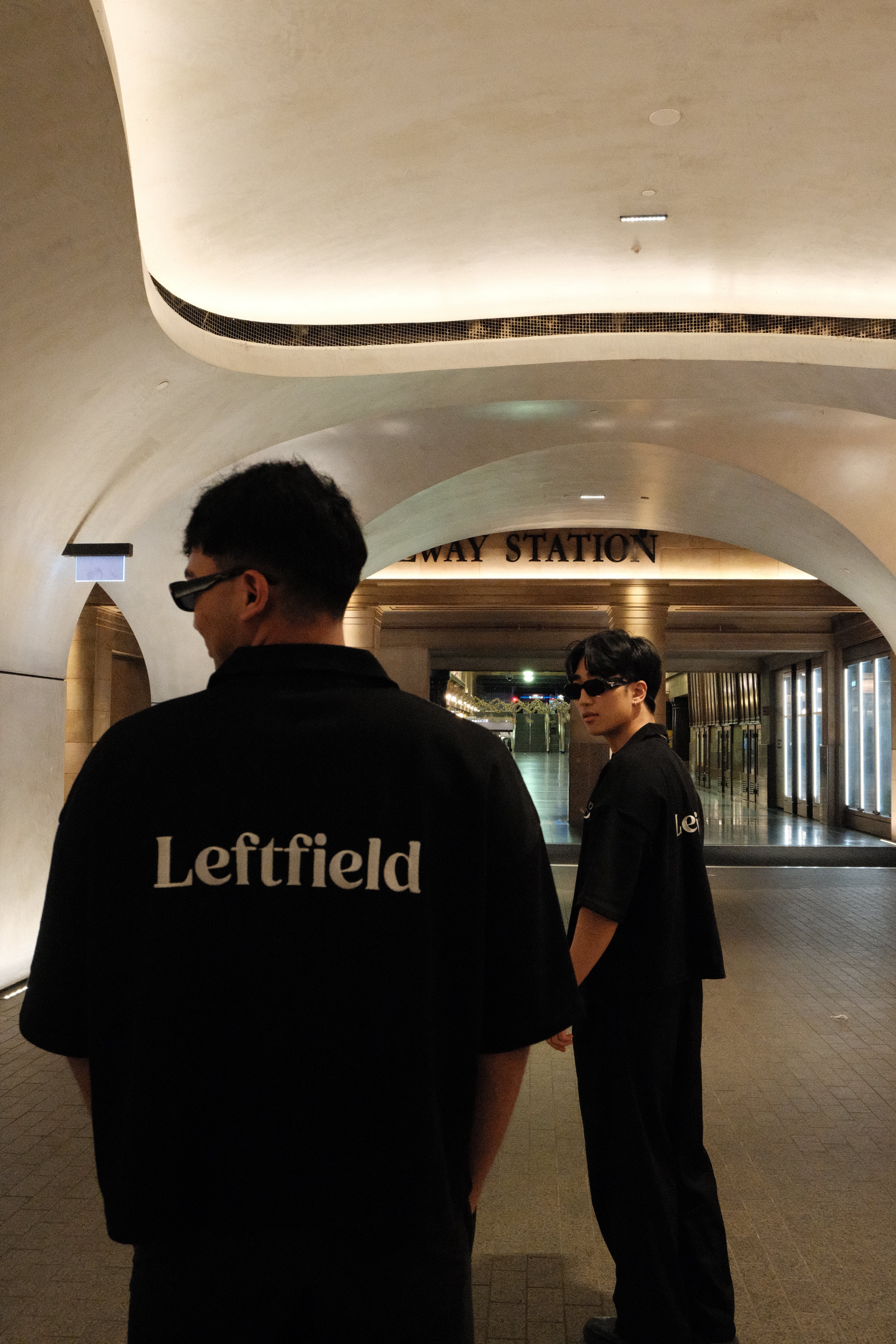 The Leftfield Polo - BLACK