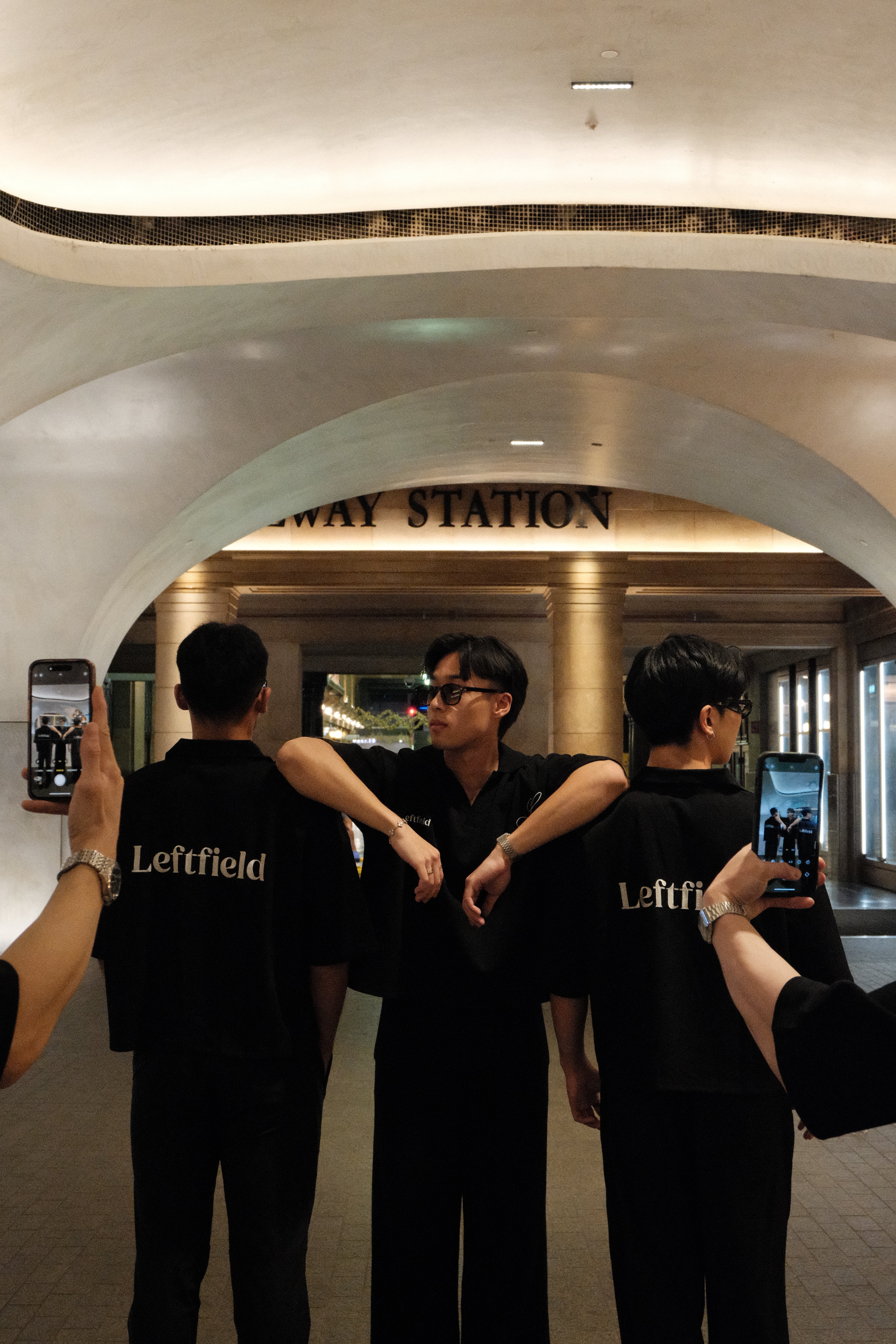 The Leftfield Polo - BLACK