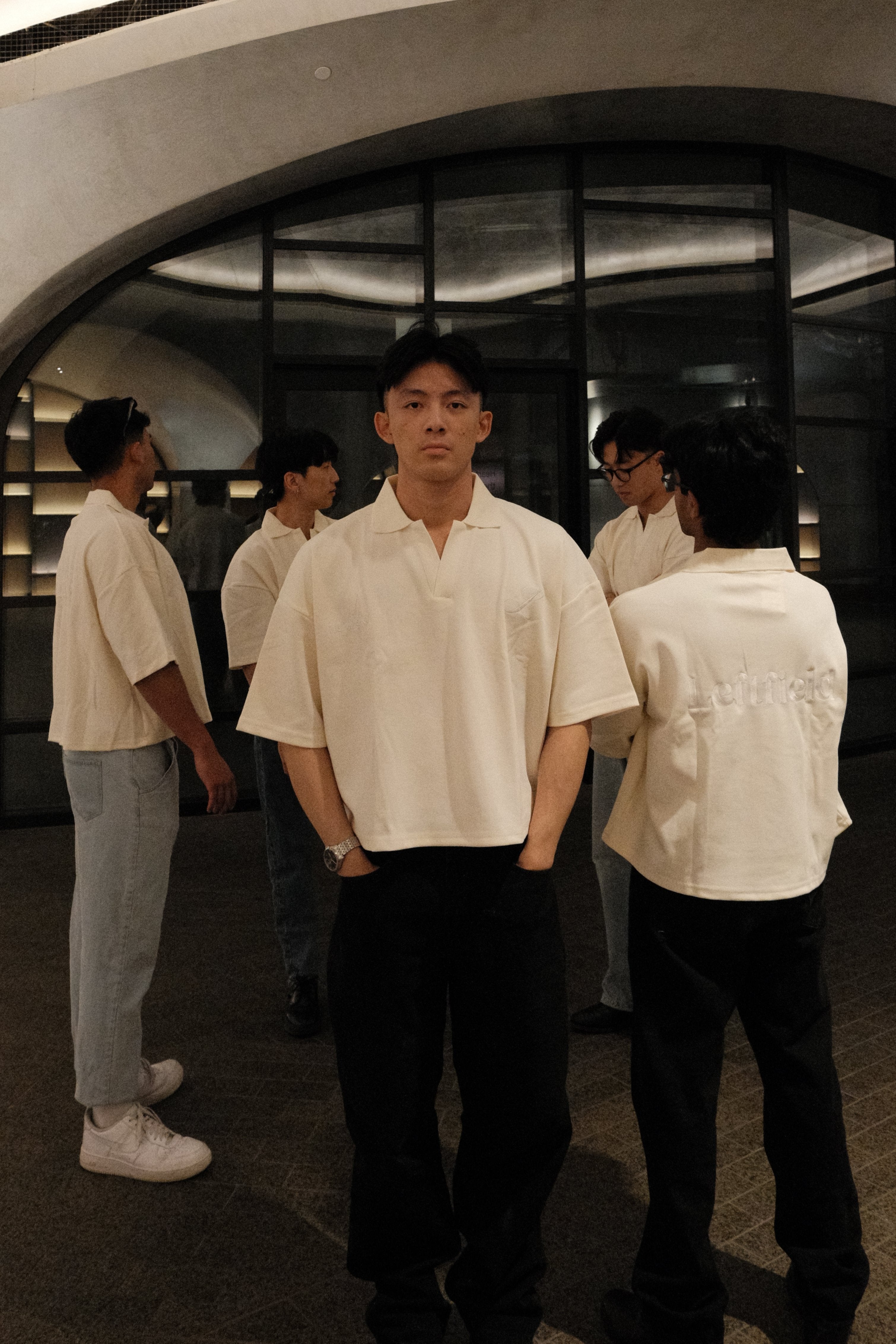 The Leftfield Polo - OFF WHITE