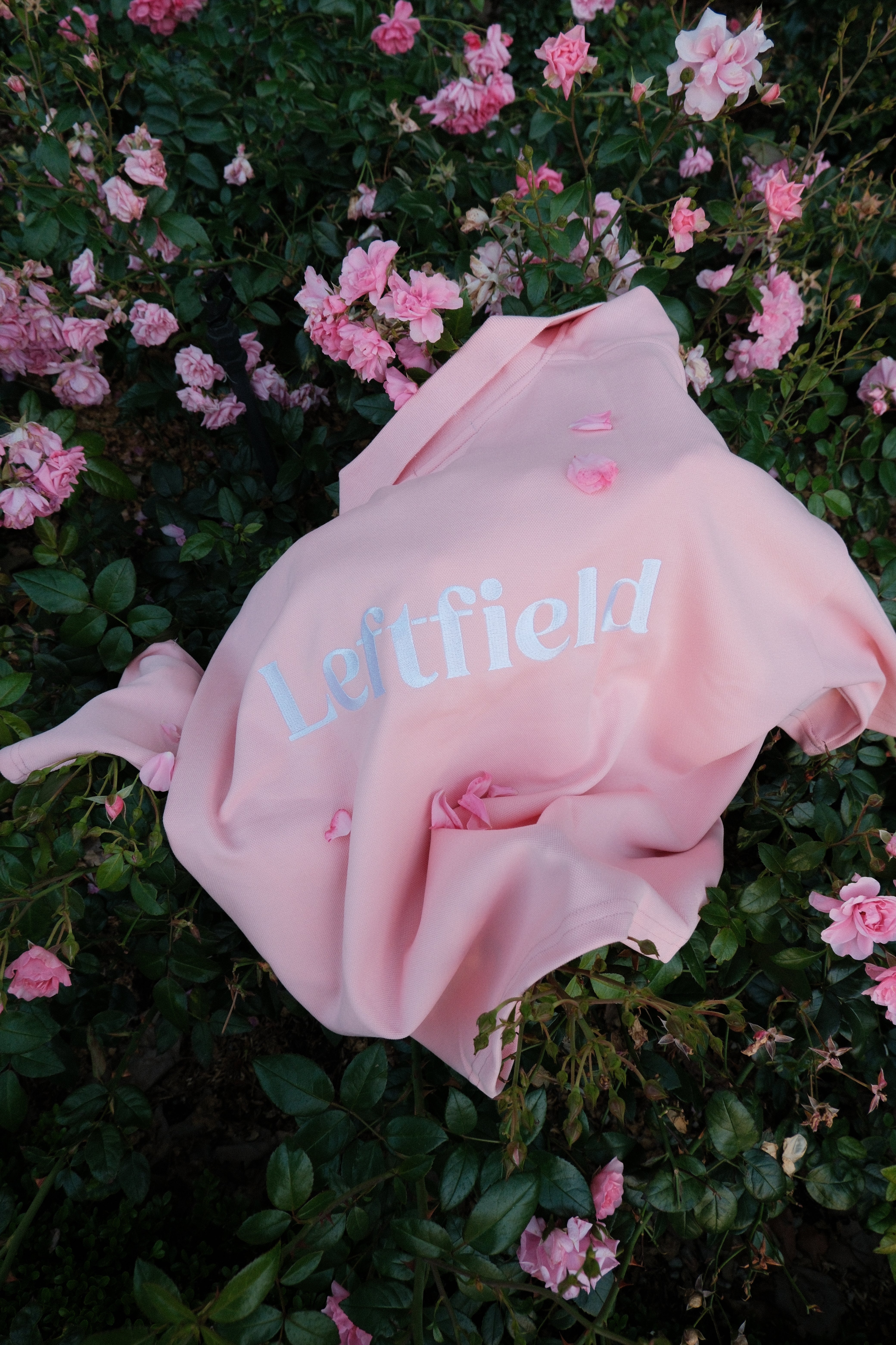 The Leftfield Polo - BABY PINK