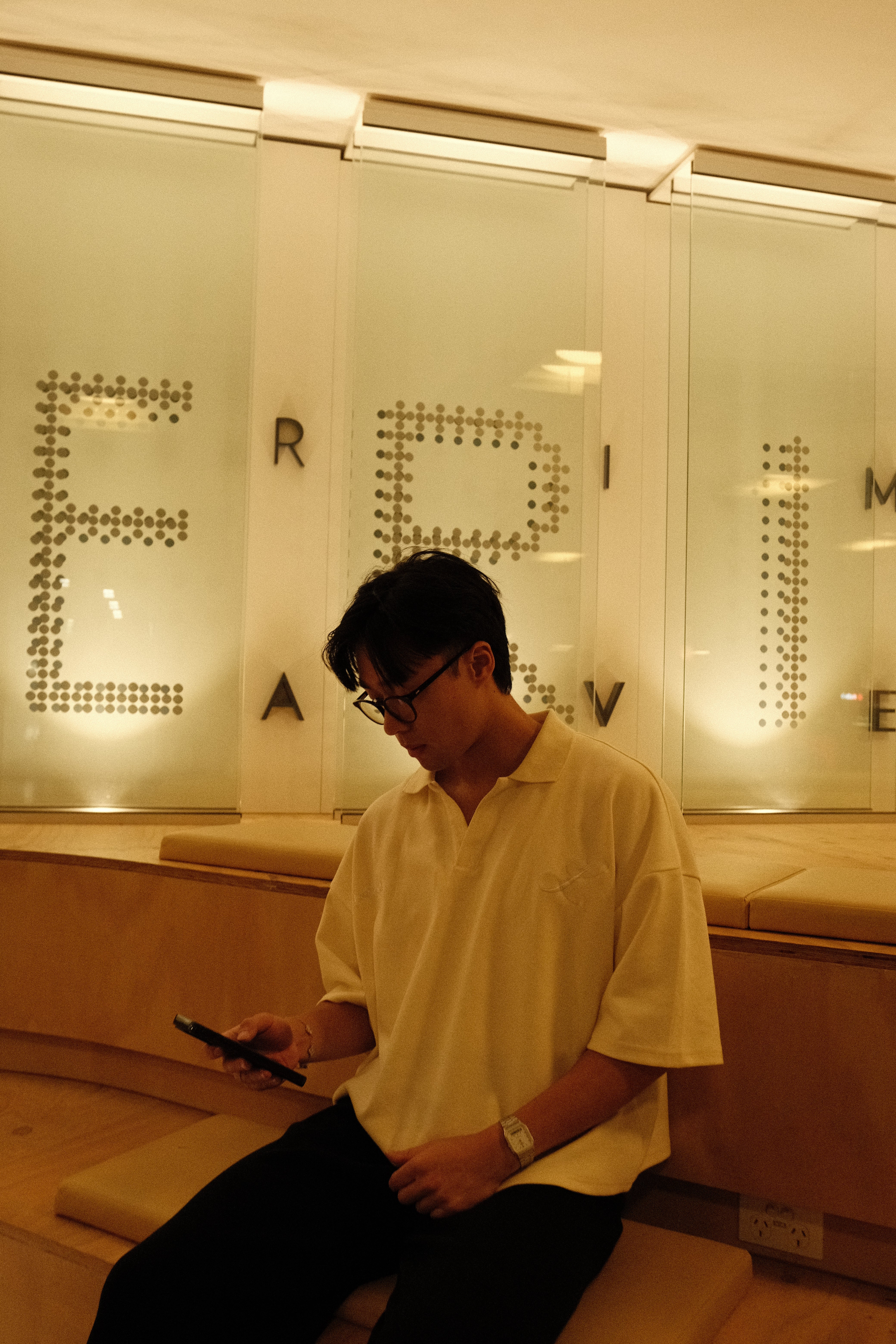 The Leftfield Polo - OFF WHITE