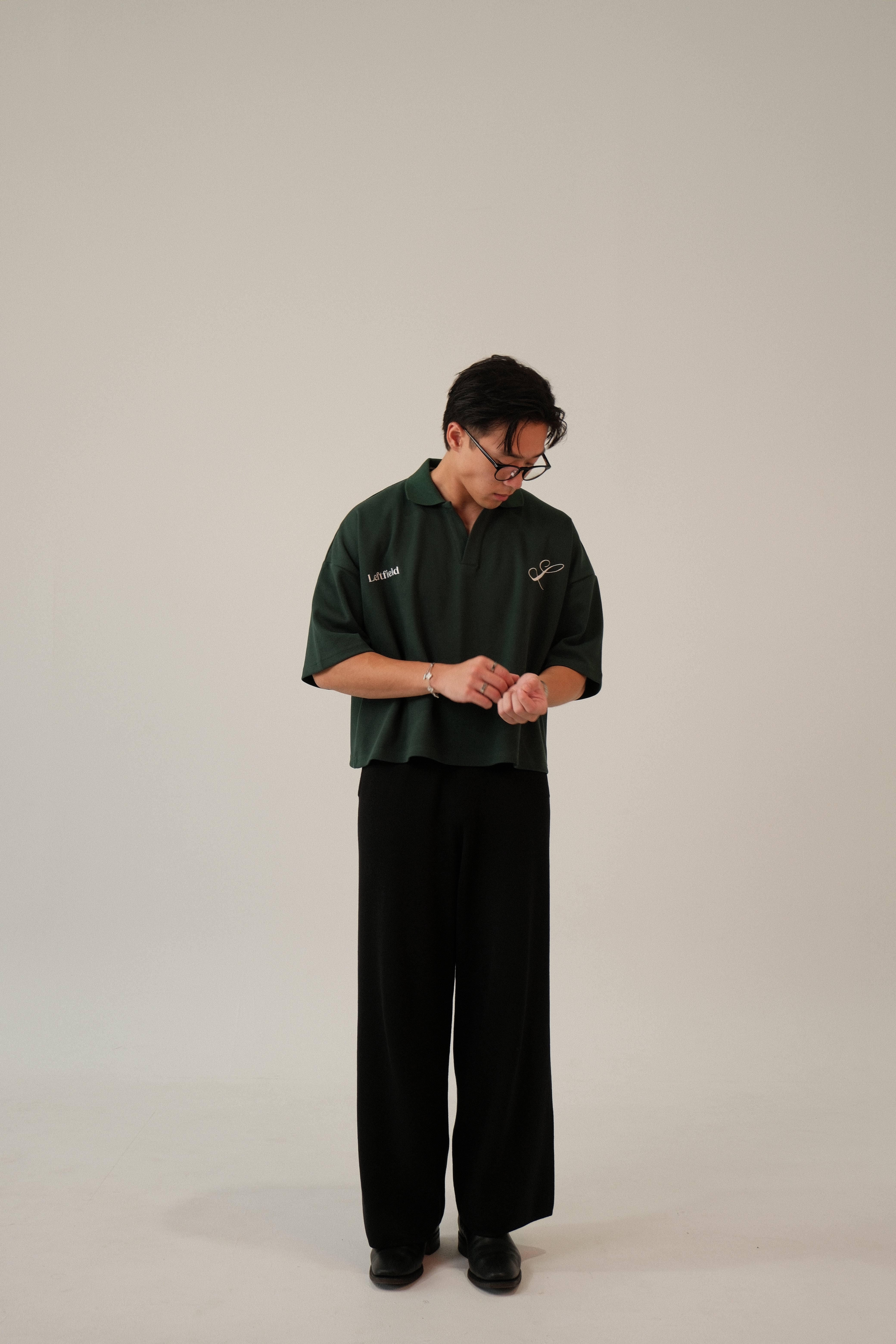 The Leftfield Polo - RACING GREEN