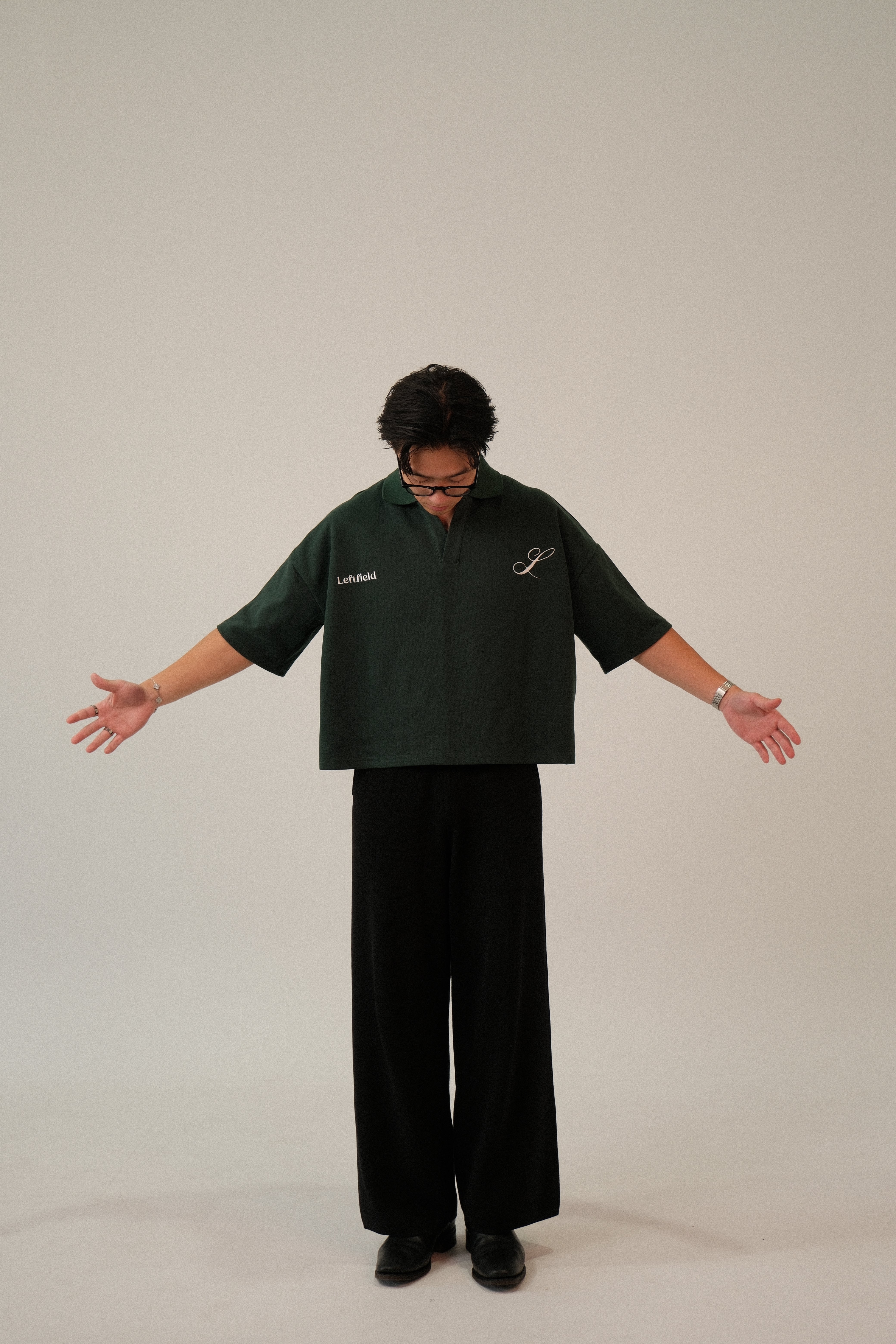 The Leftfield Polo - RACING GREEN