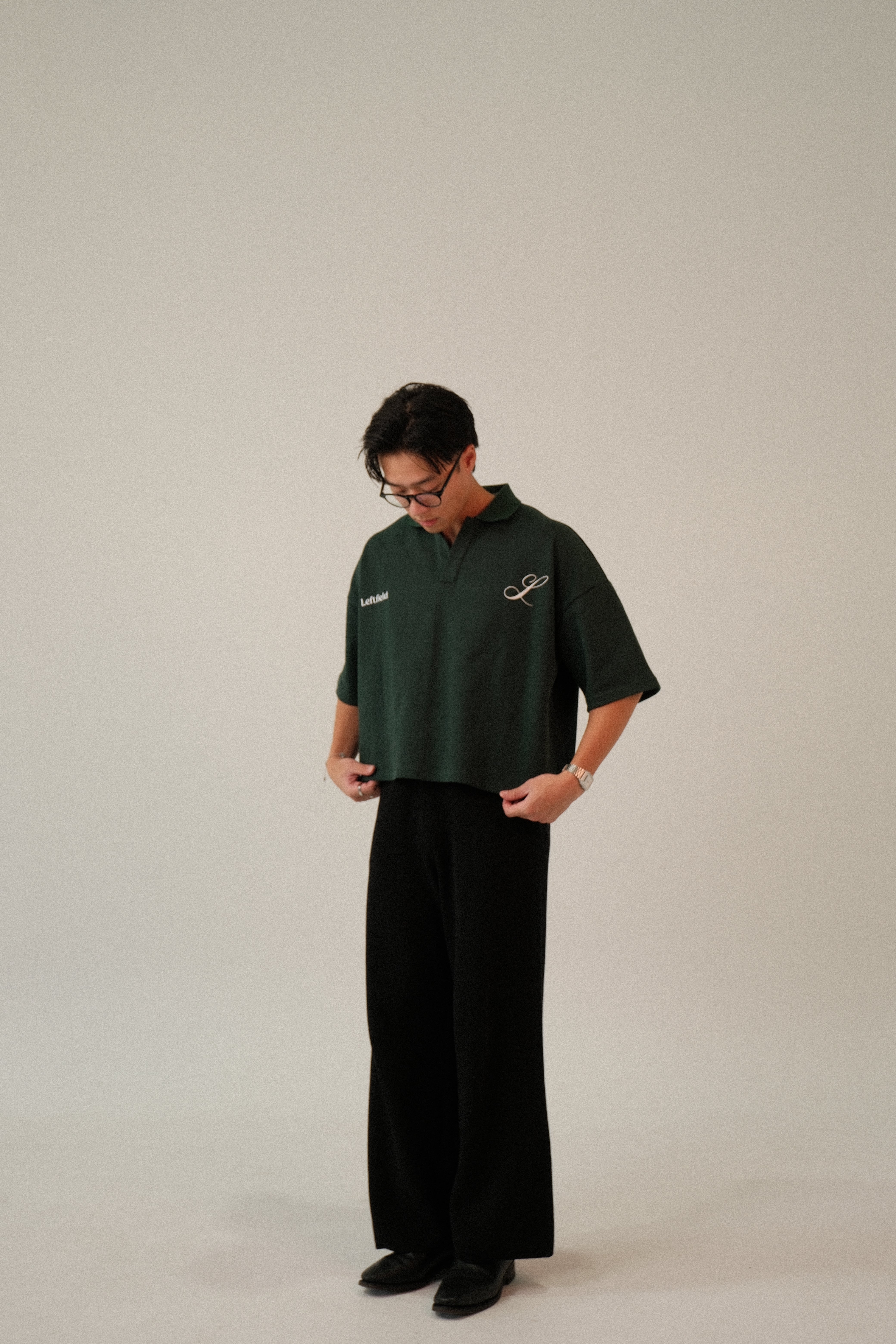 The Leftfield Polo - RACING GREEN