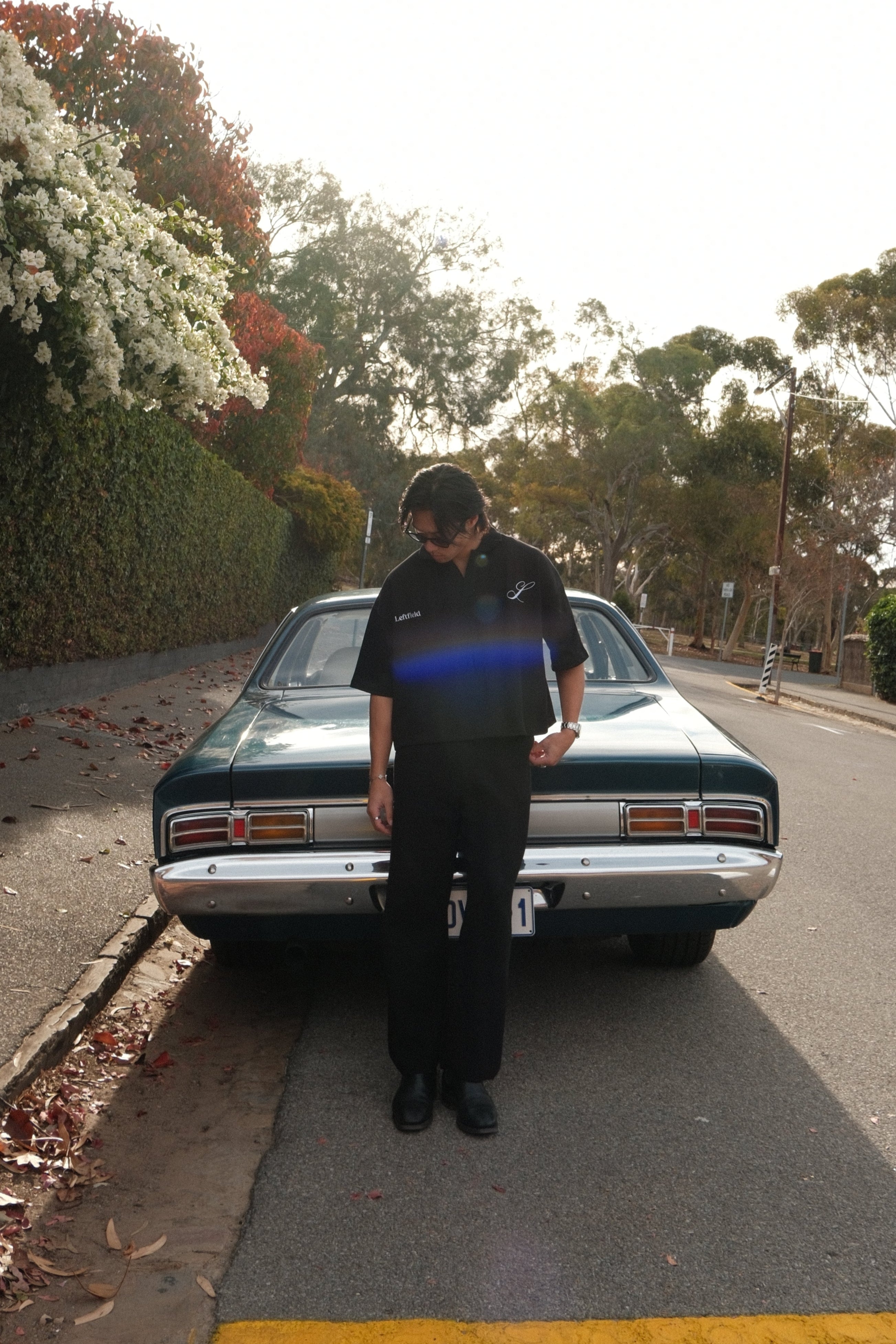 The Leftfield Polo - BLACK