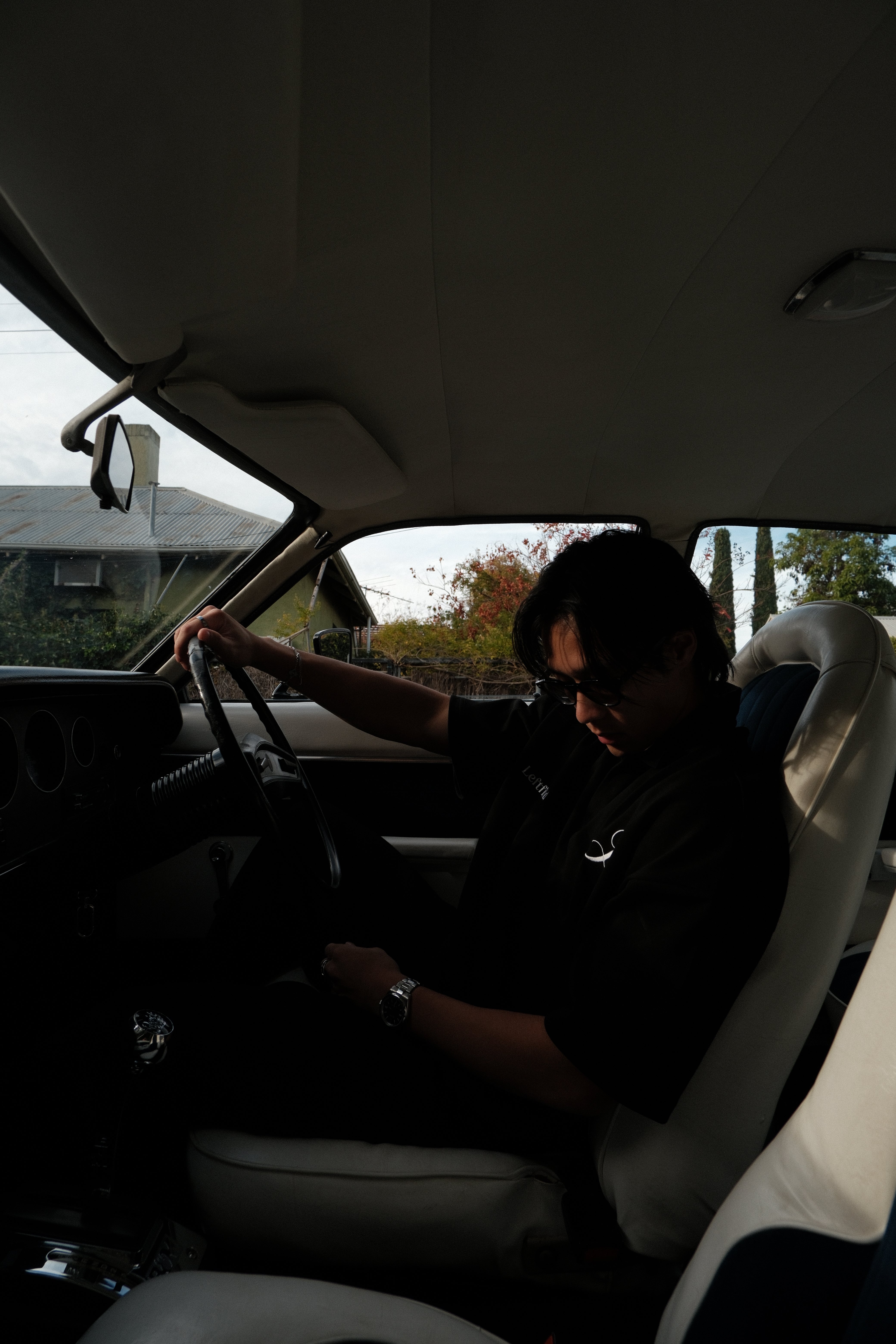 The Leftfield Polo - BLACK