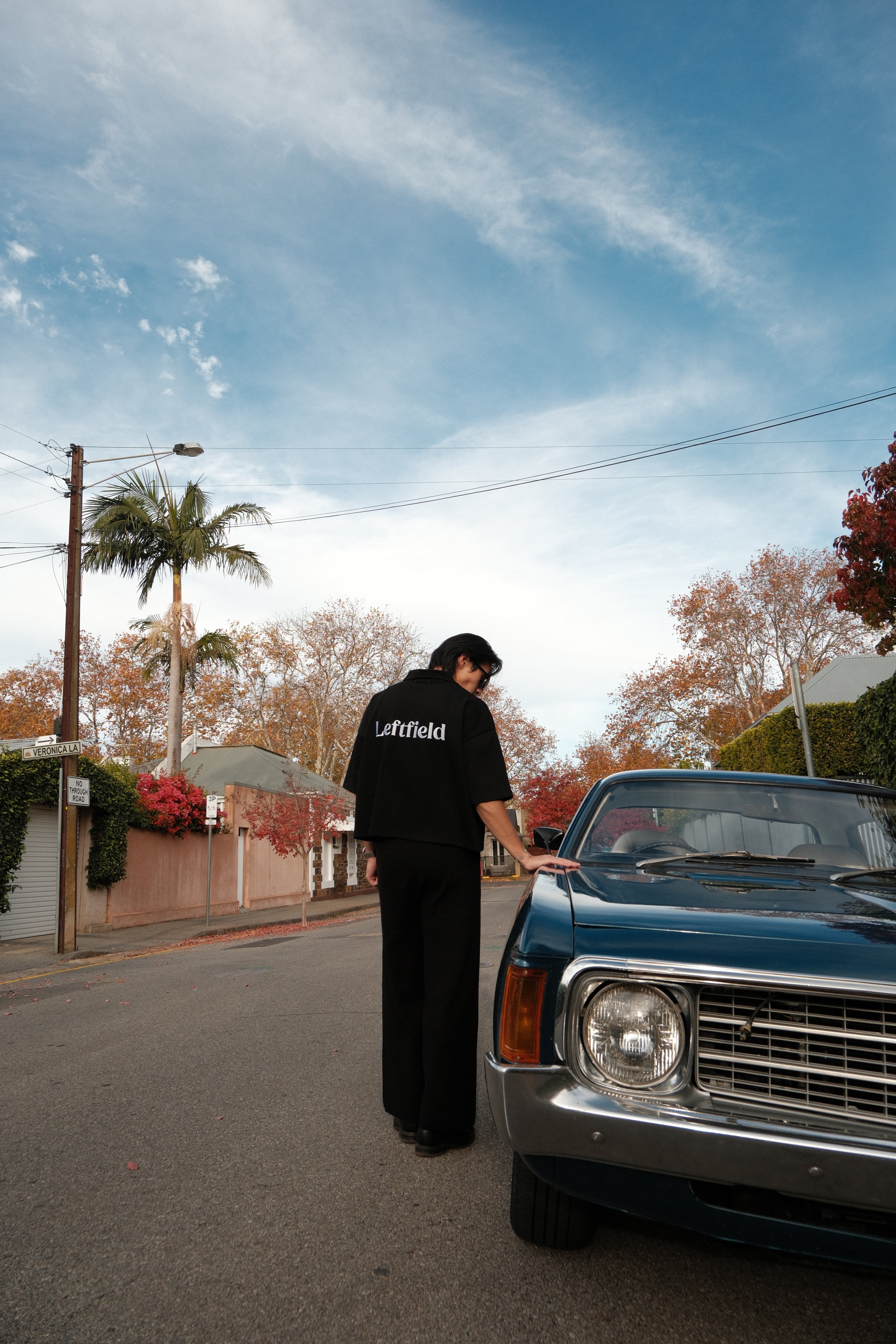 The Leftfield Polo - BLACK