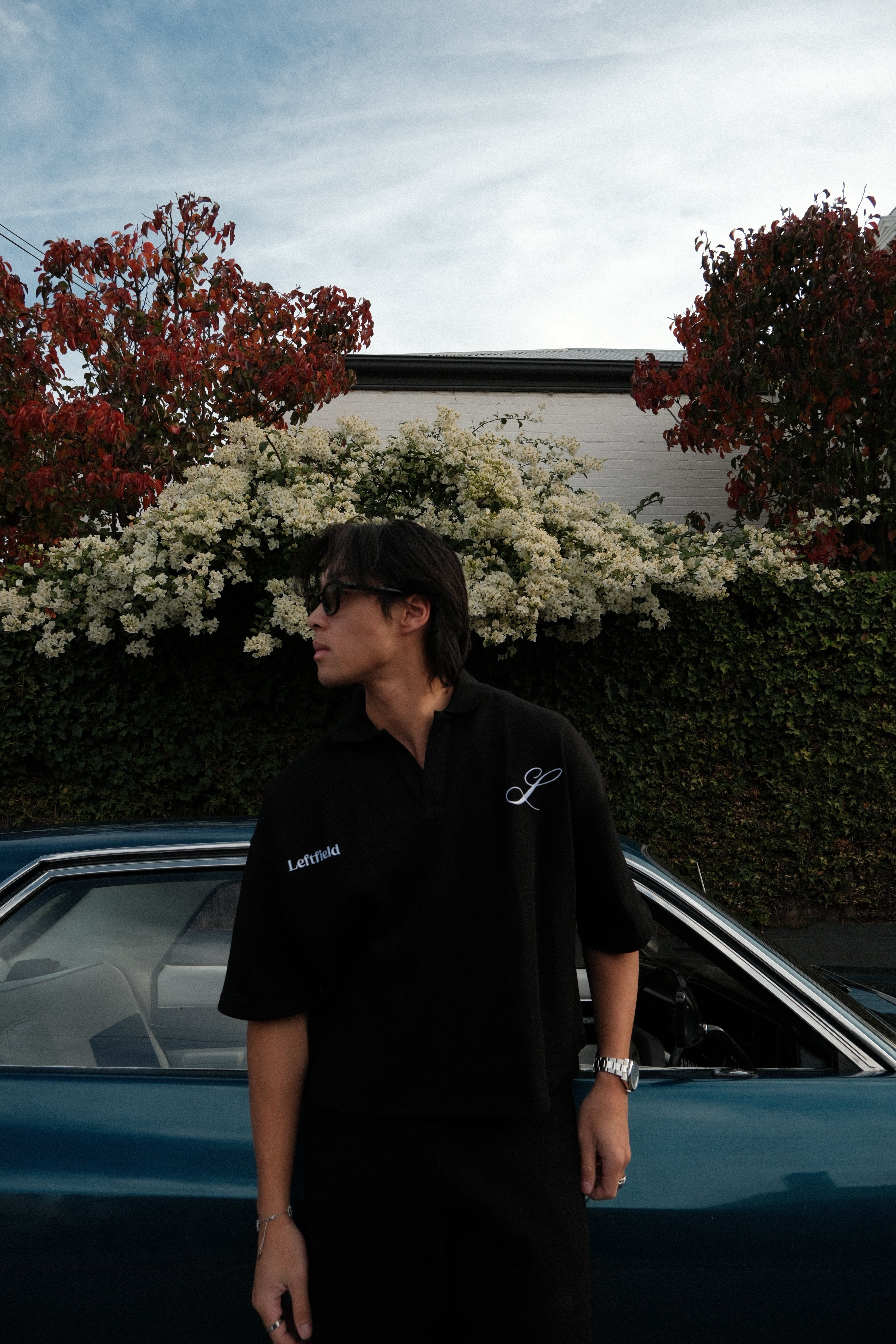 The Leftfield Polo - BLACK