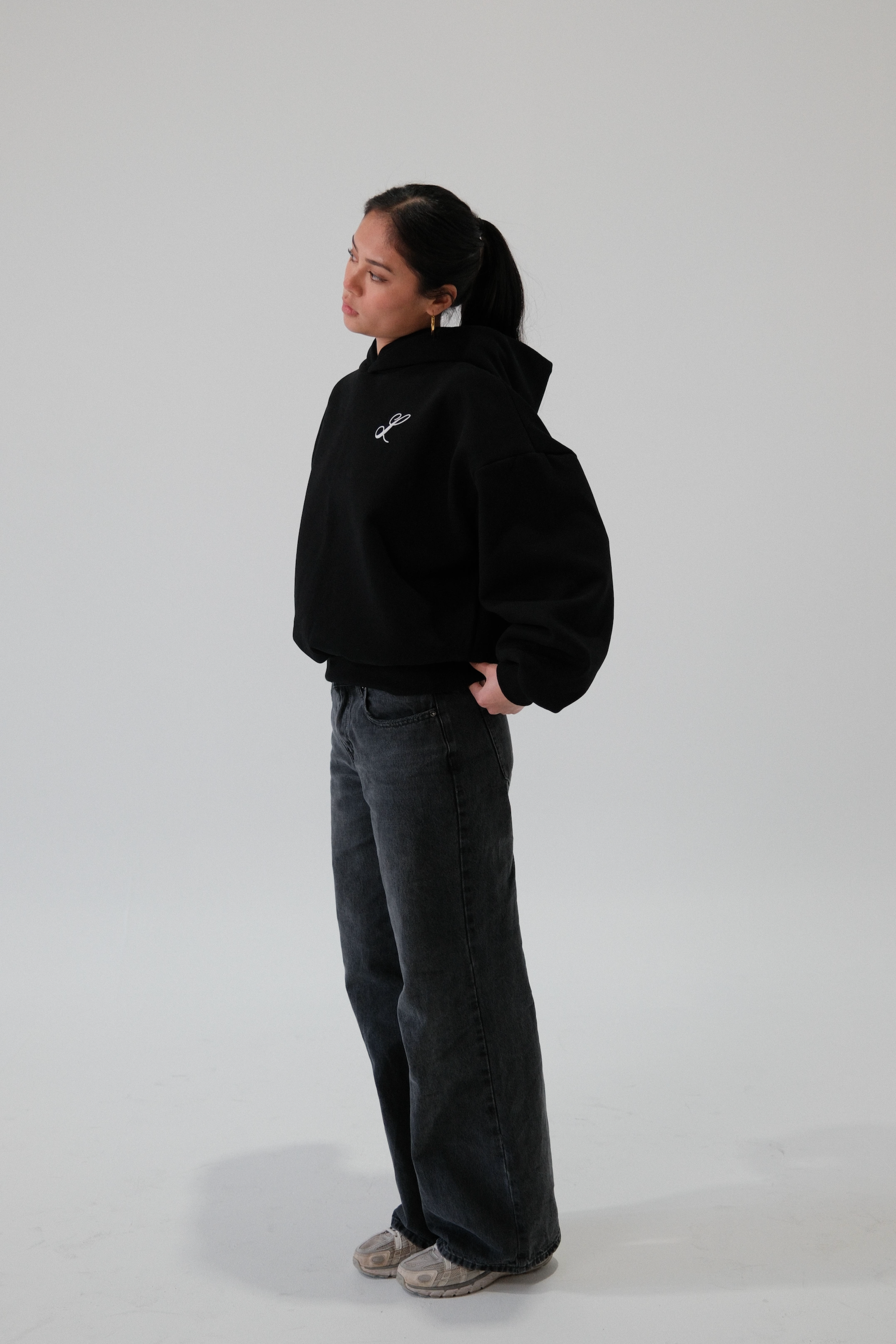 The Leftfield Hoodie V1 - NOIR