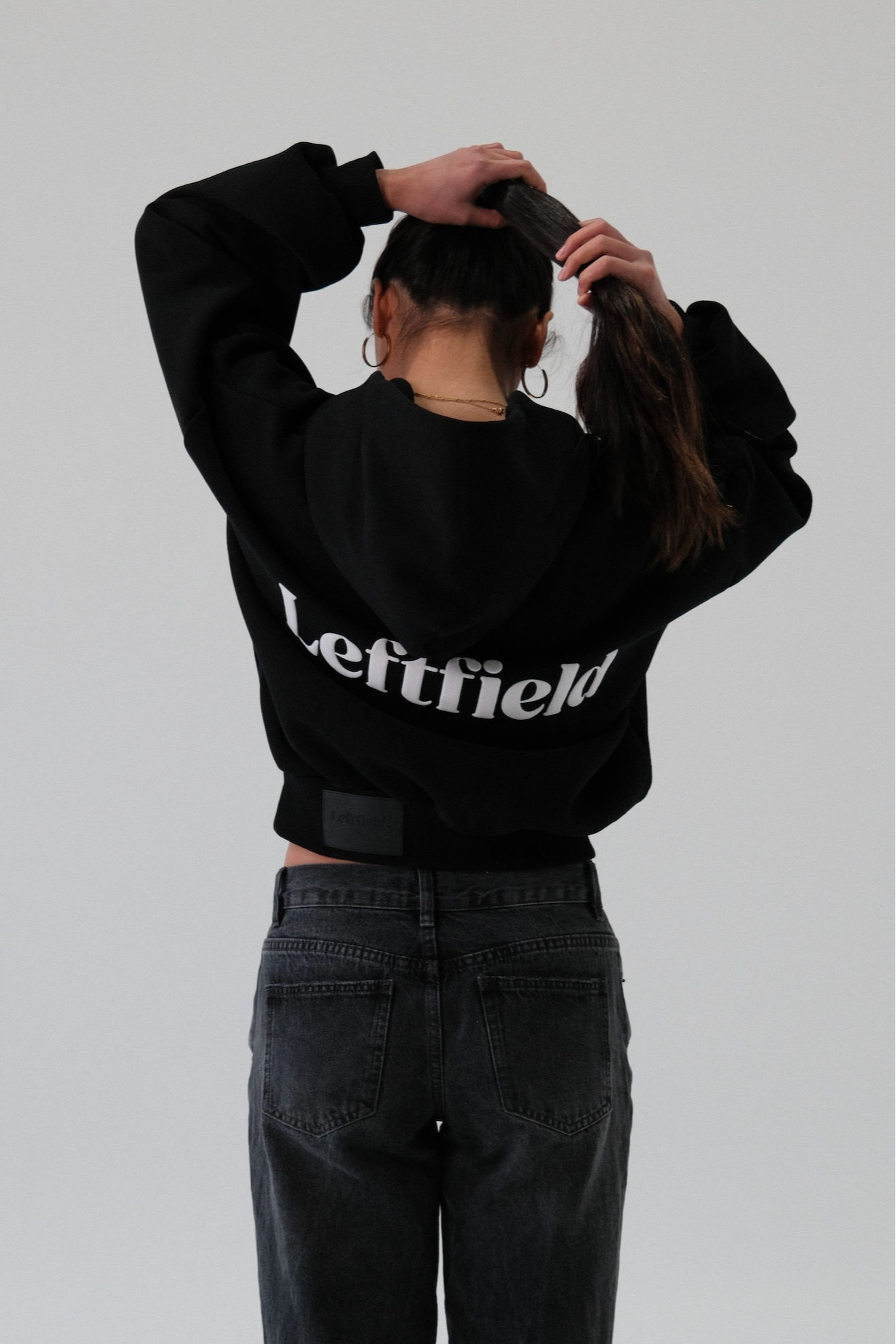 The Leftfield Hoodie V1 - NOIR