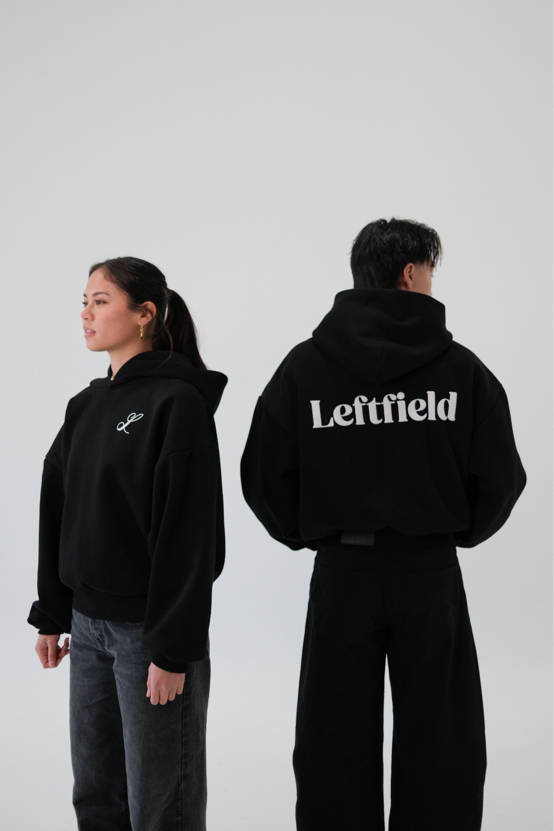 The Leftfield Hoodie V1 - NOIR