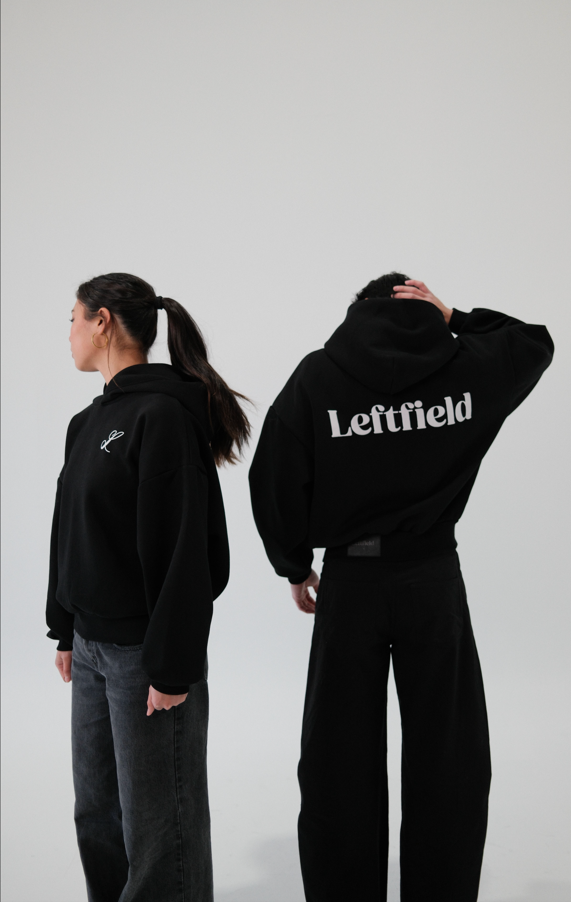The Leftfield Hoodie V1 - NOIR