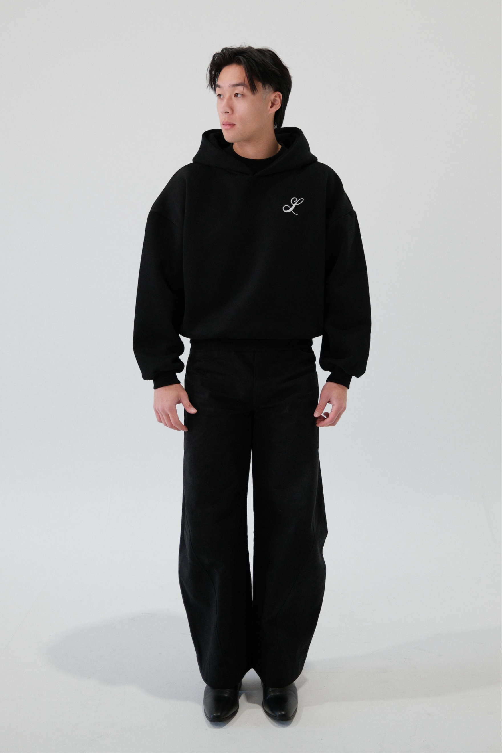 The Leftfield Hoodie V1 - NOIR