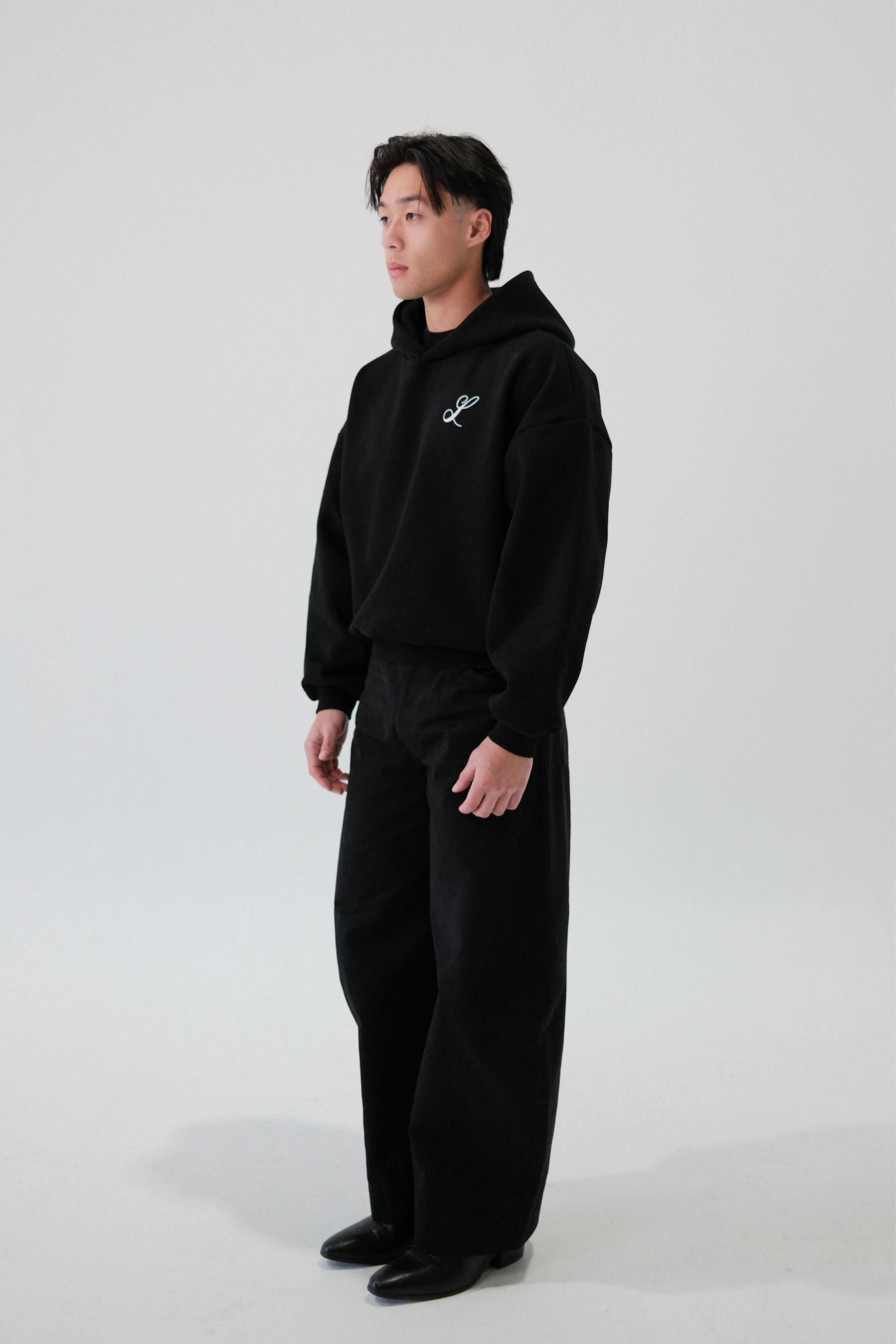 The Leftfield Hoodie V1 - NOIR