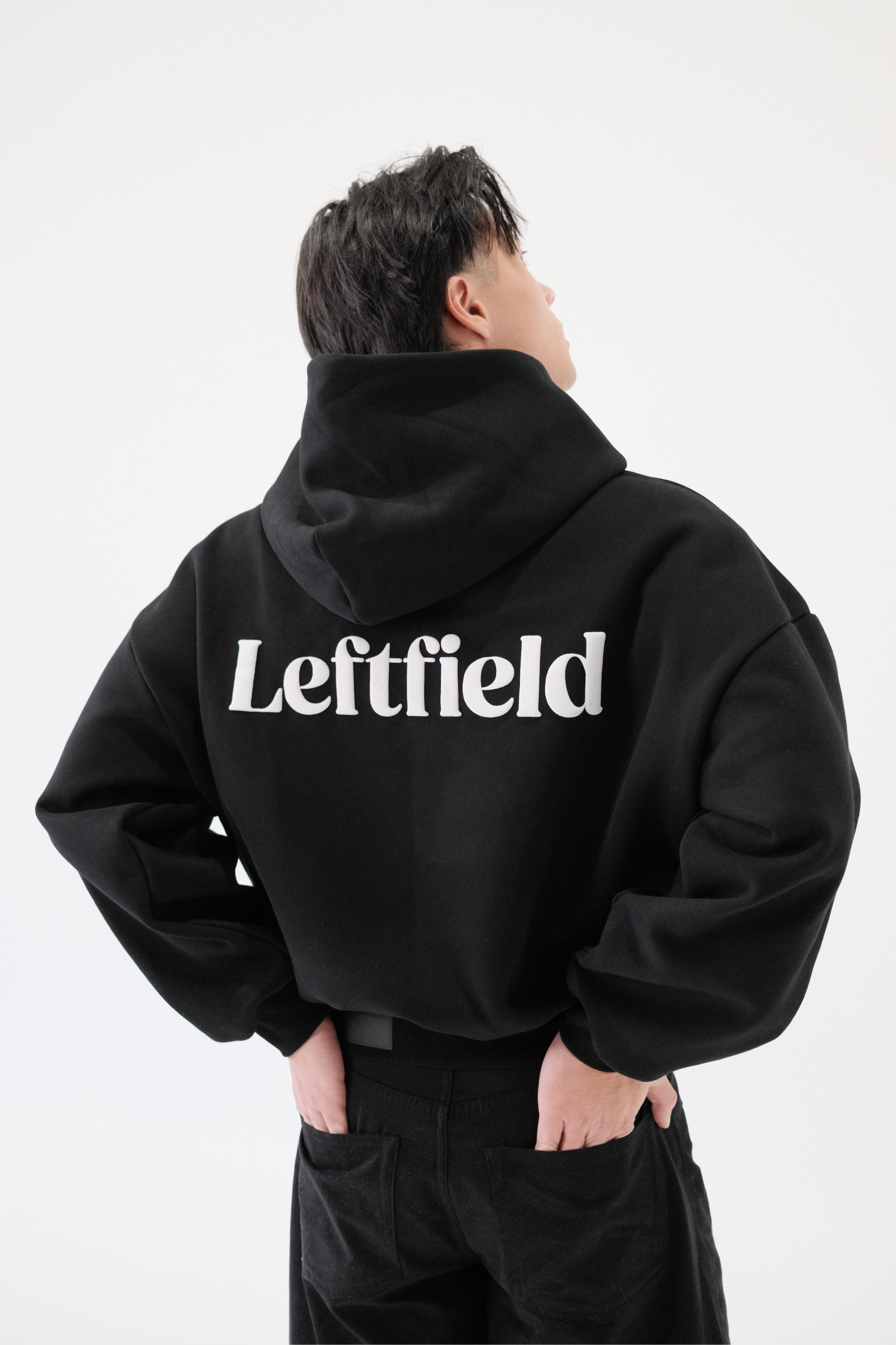 The Leftfield Hoodie V1 - NOIR