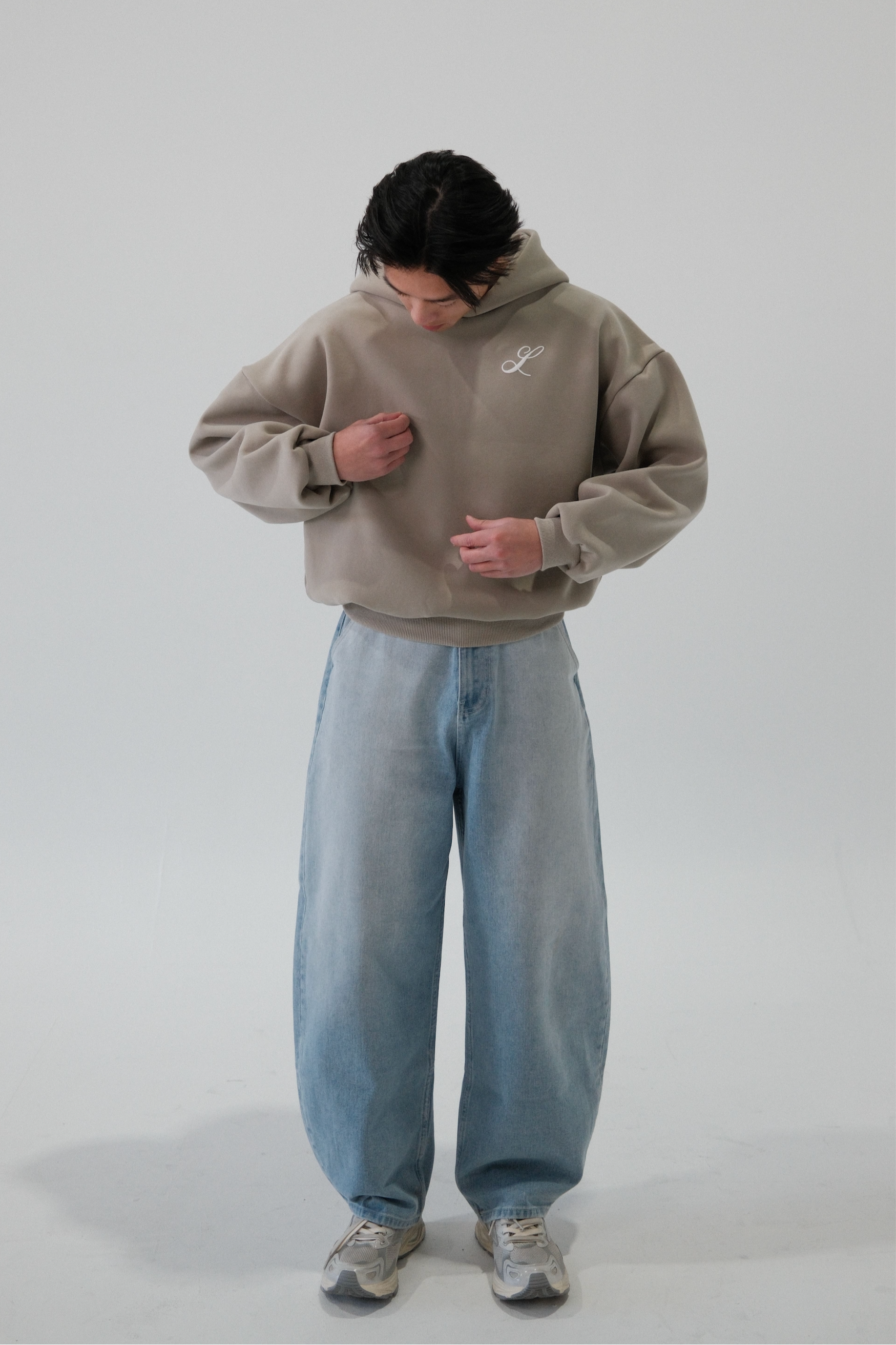 The Leftfield Barrel Leg Jean