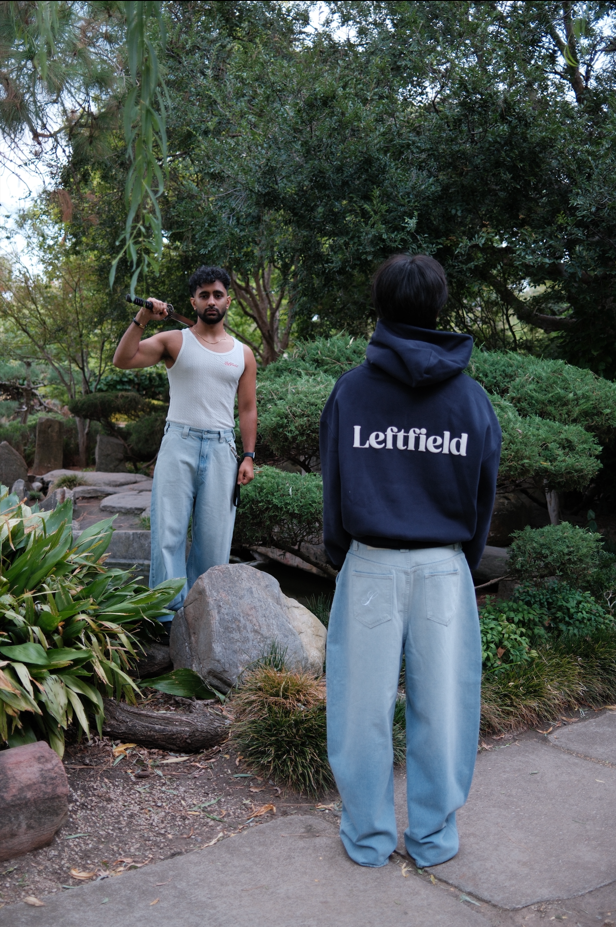 The Leftfield Barrel Leg Jean