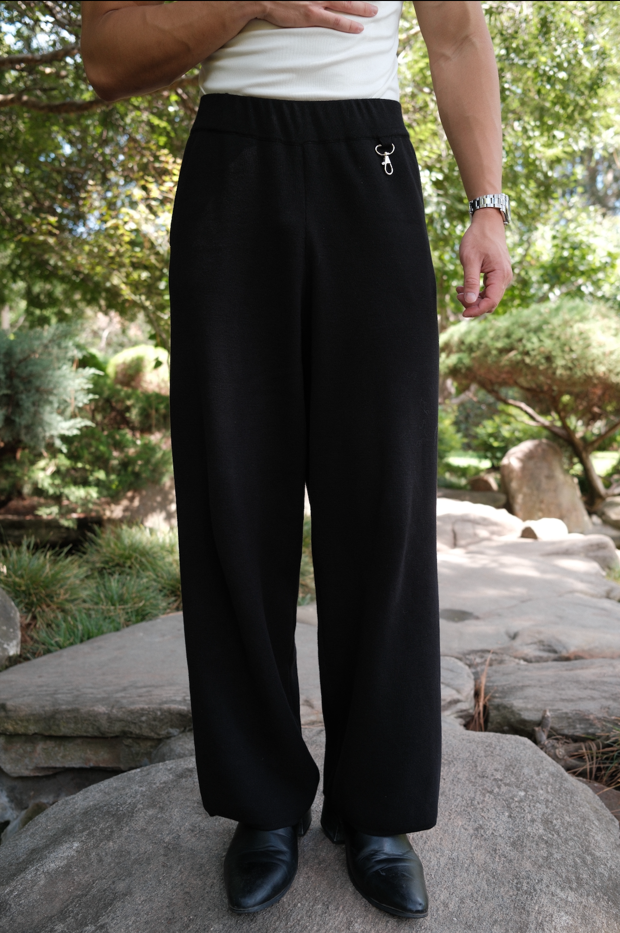 The Leftfield Wide-Leg Knit Pant