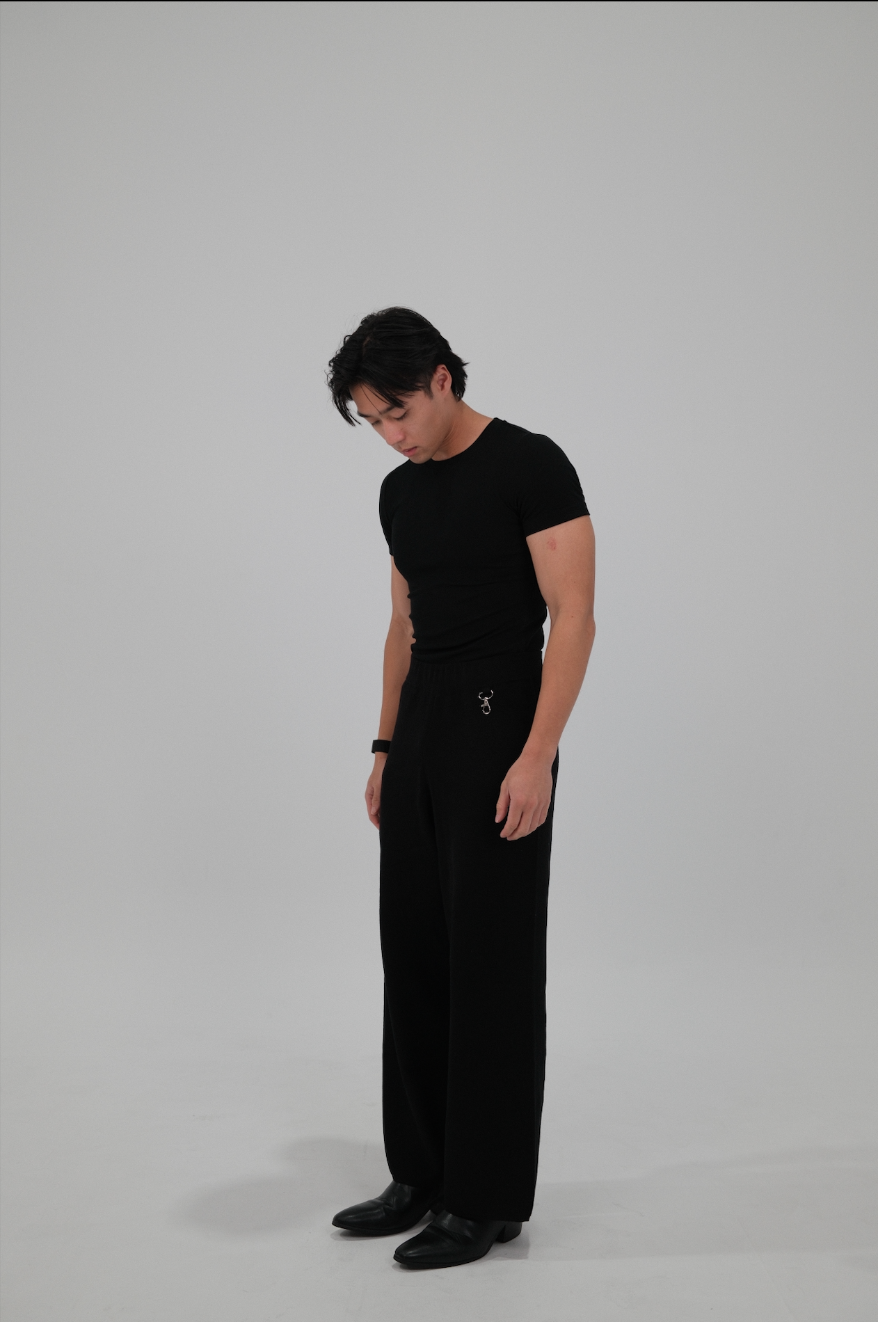 The Leftfield Slim Ribbed Cotton Tee