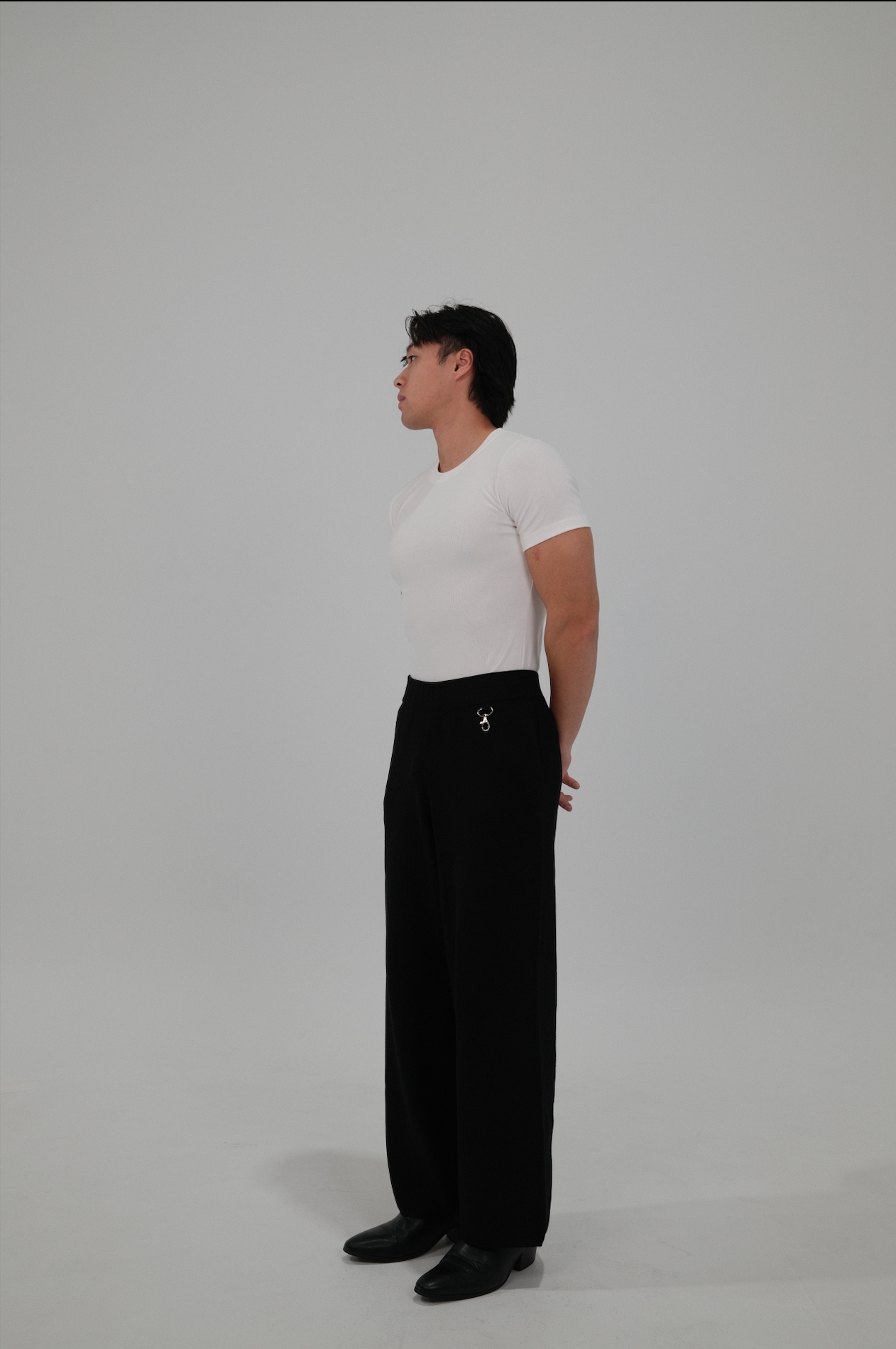 The Leftfield Slim Ribbed Cotton Tee