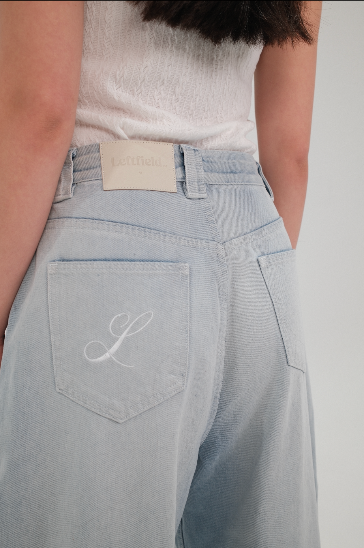 The Leftfield Barrel Leg Jean