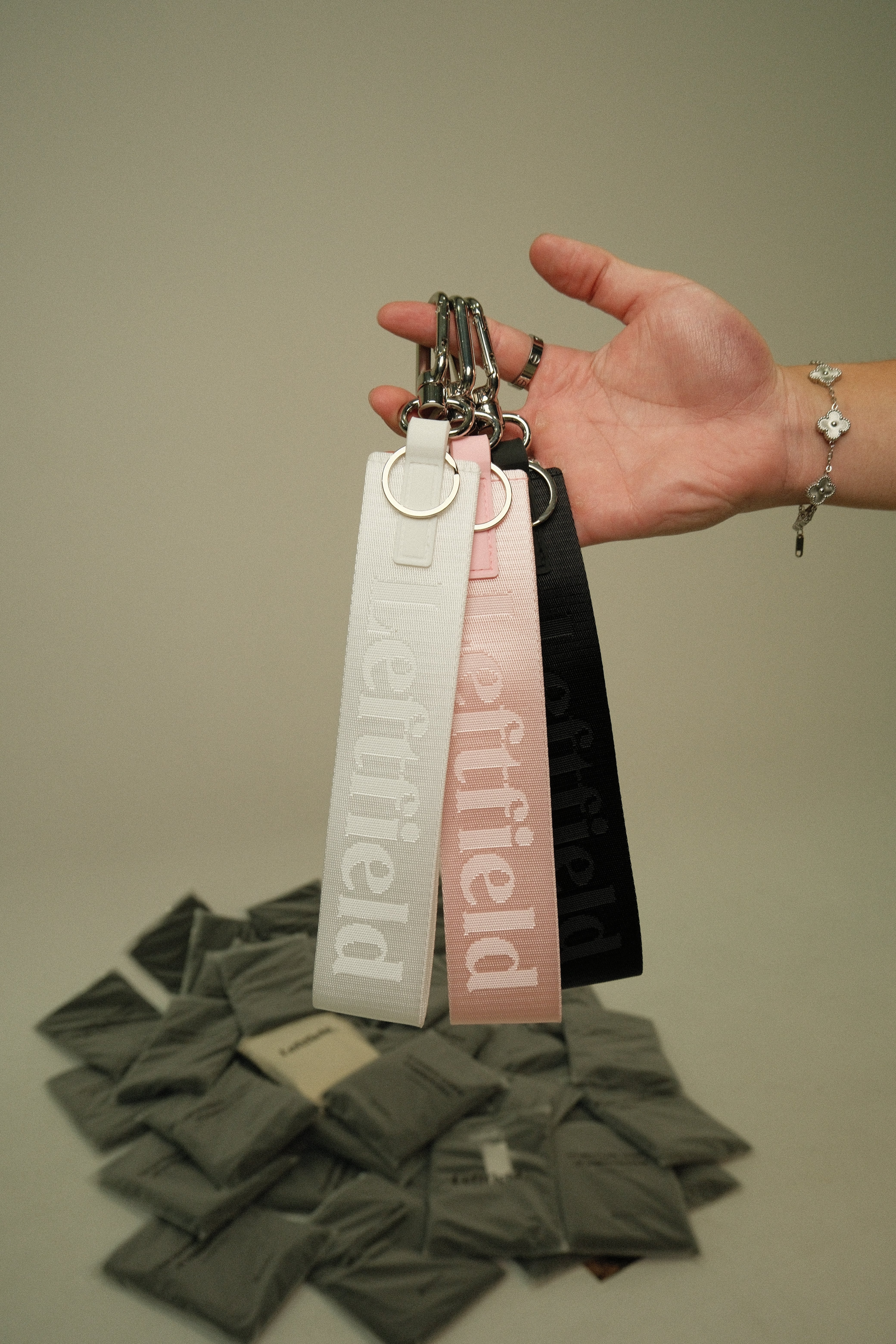 Leftfield Key Chain Black