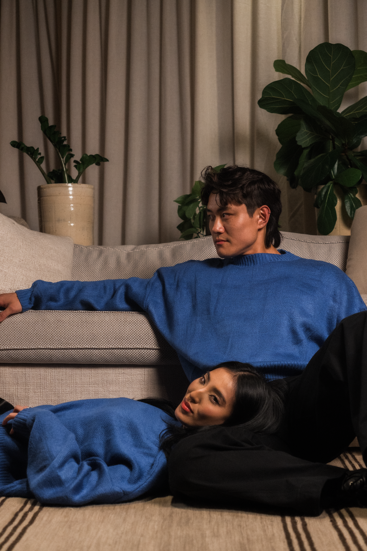 Leftfield Sweater Azure