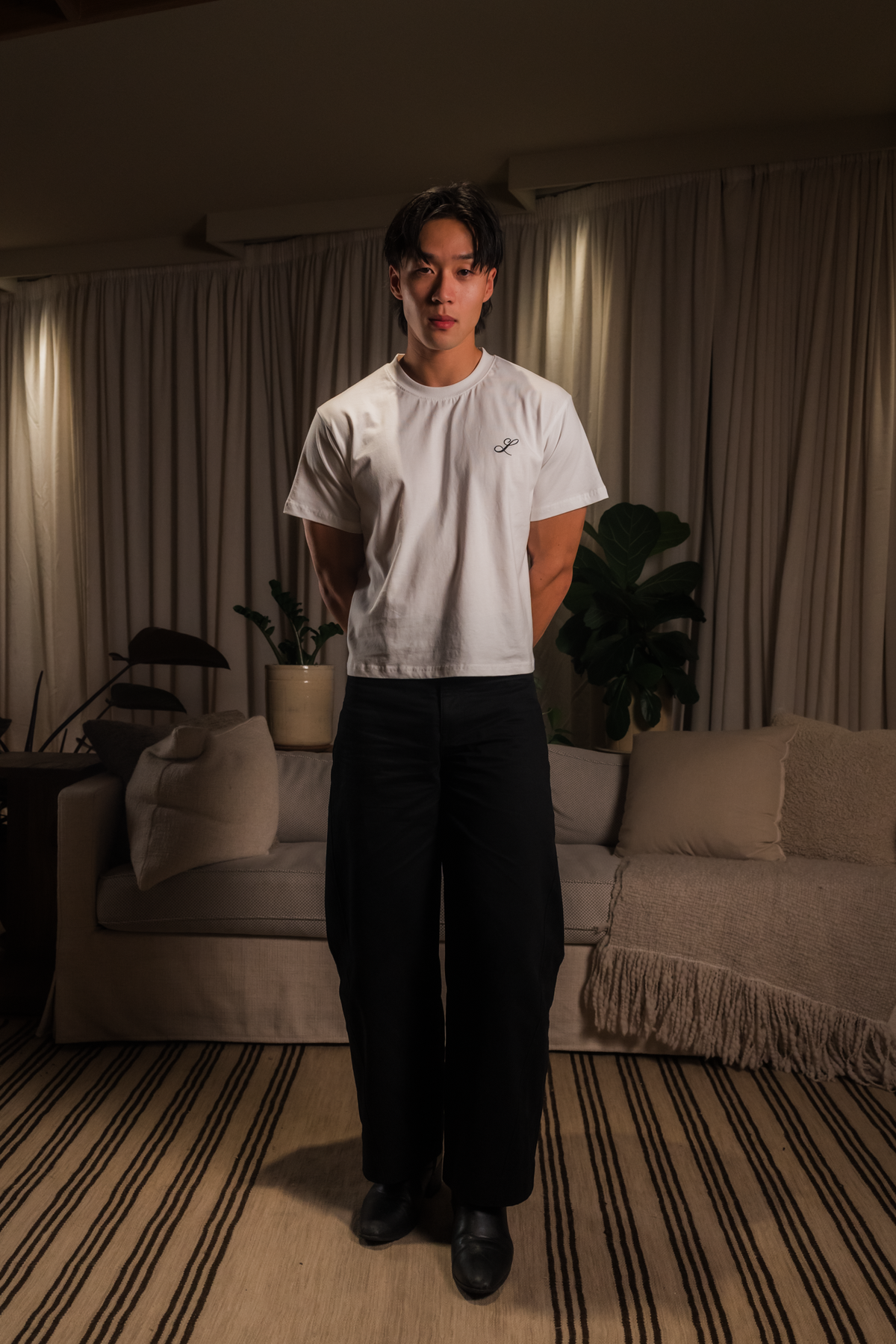Leftfield Basic Tee White