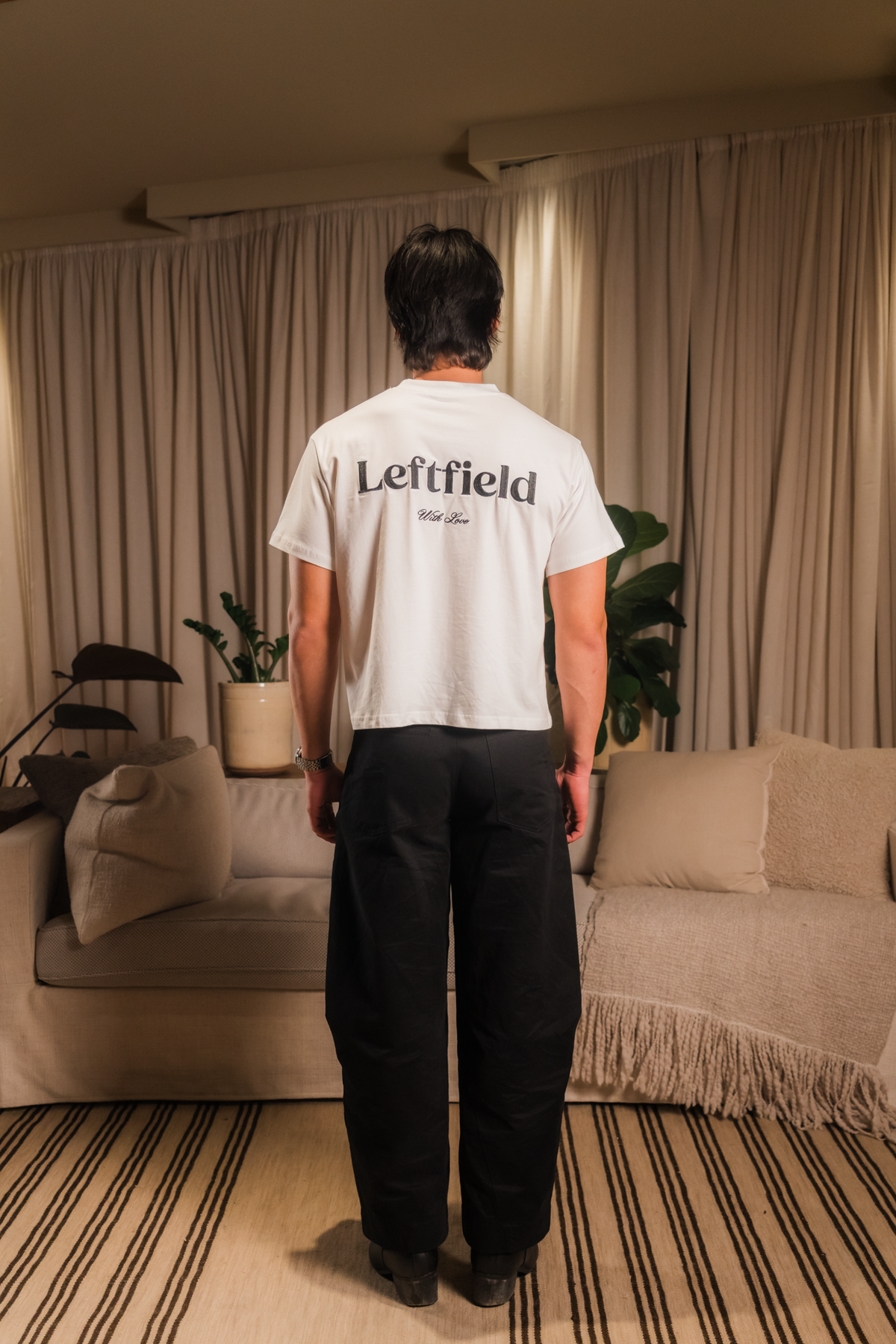 Leftfield Basic Tee White