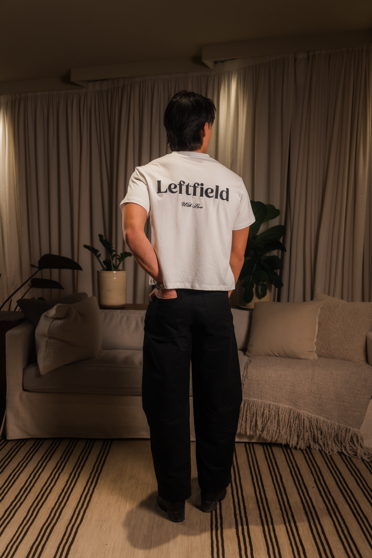 Leftfield Basic Tee White