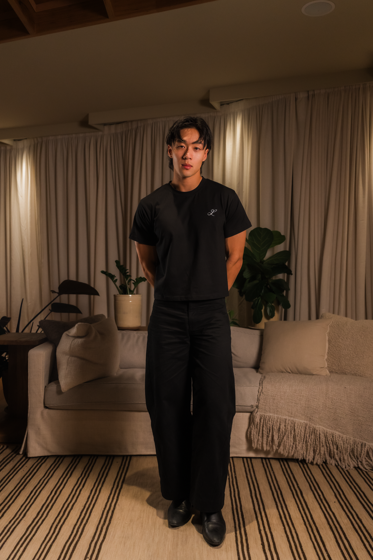Leftfield Basic Tee Black