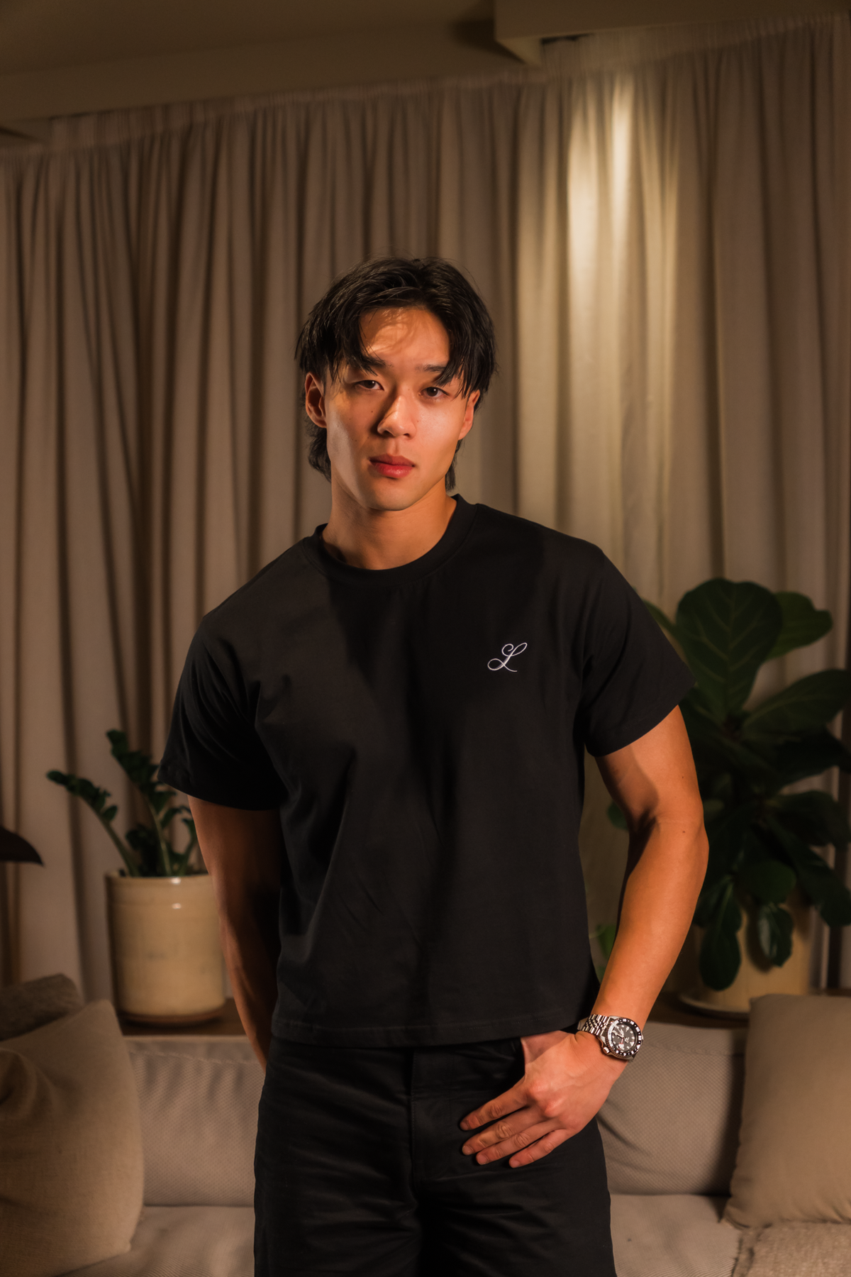 Leftfield Basic Tee Black