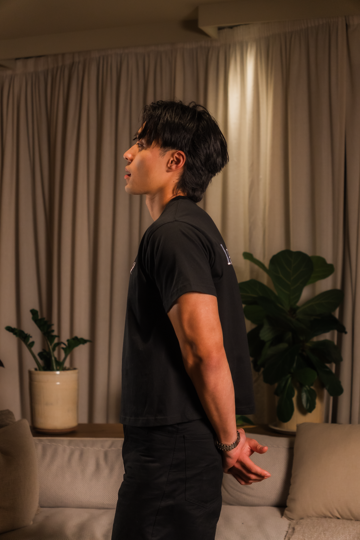 Leftfield Basic Tee Black