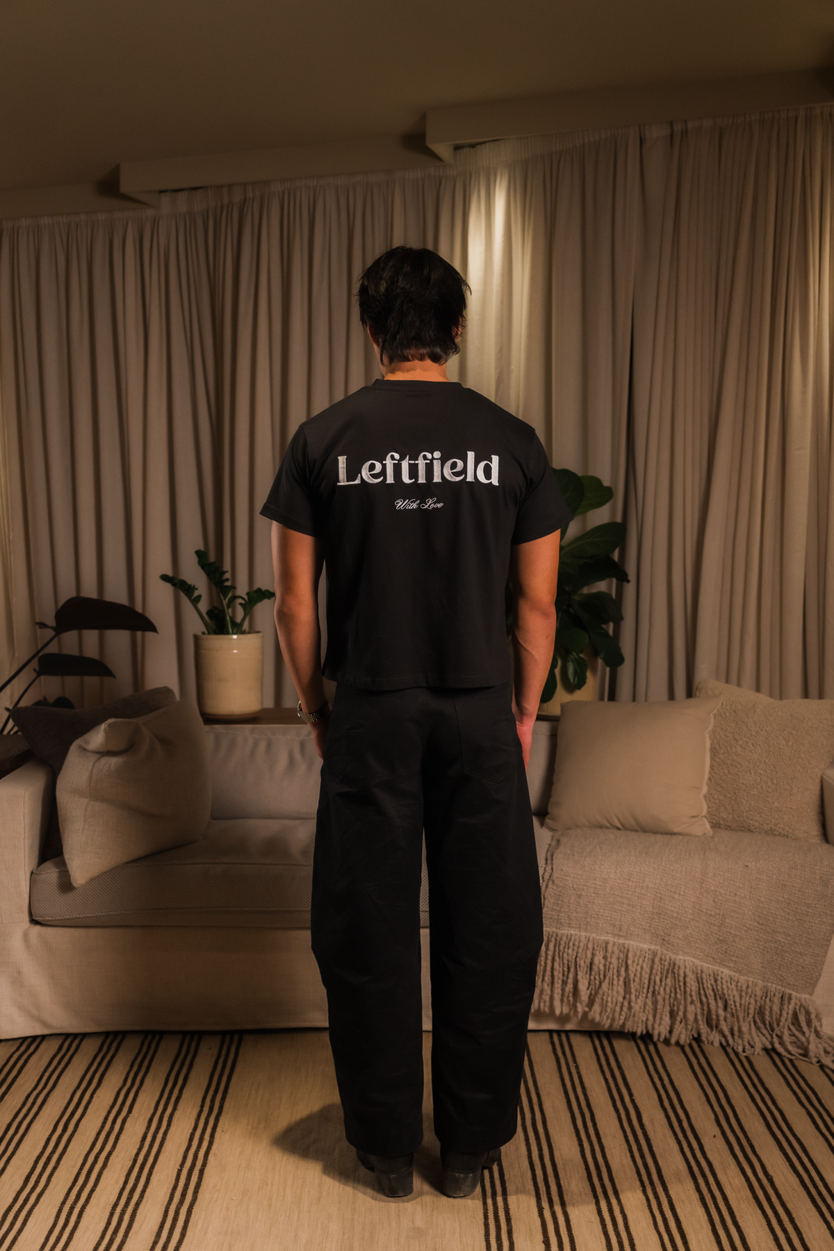 Leftfield Basic Tee Black