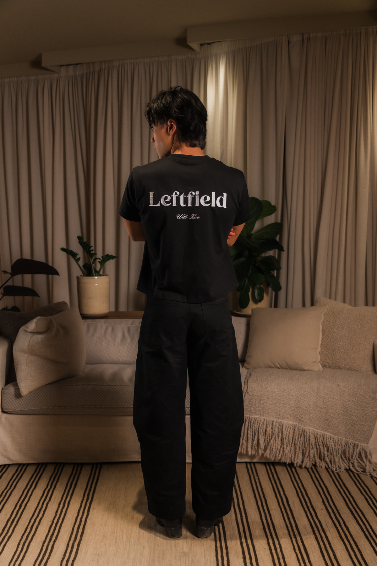 Leftfield Basic Tee Black