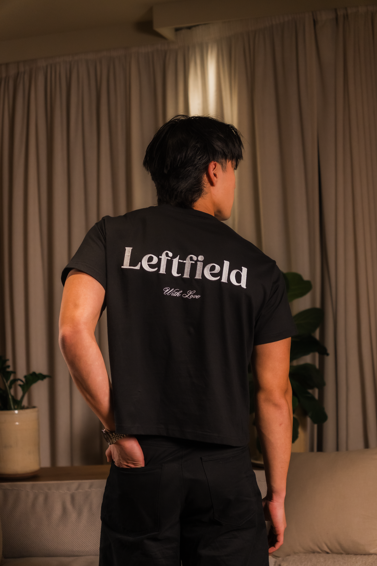Leftfield Basic Tee Black
