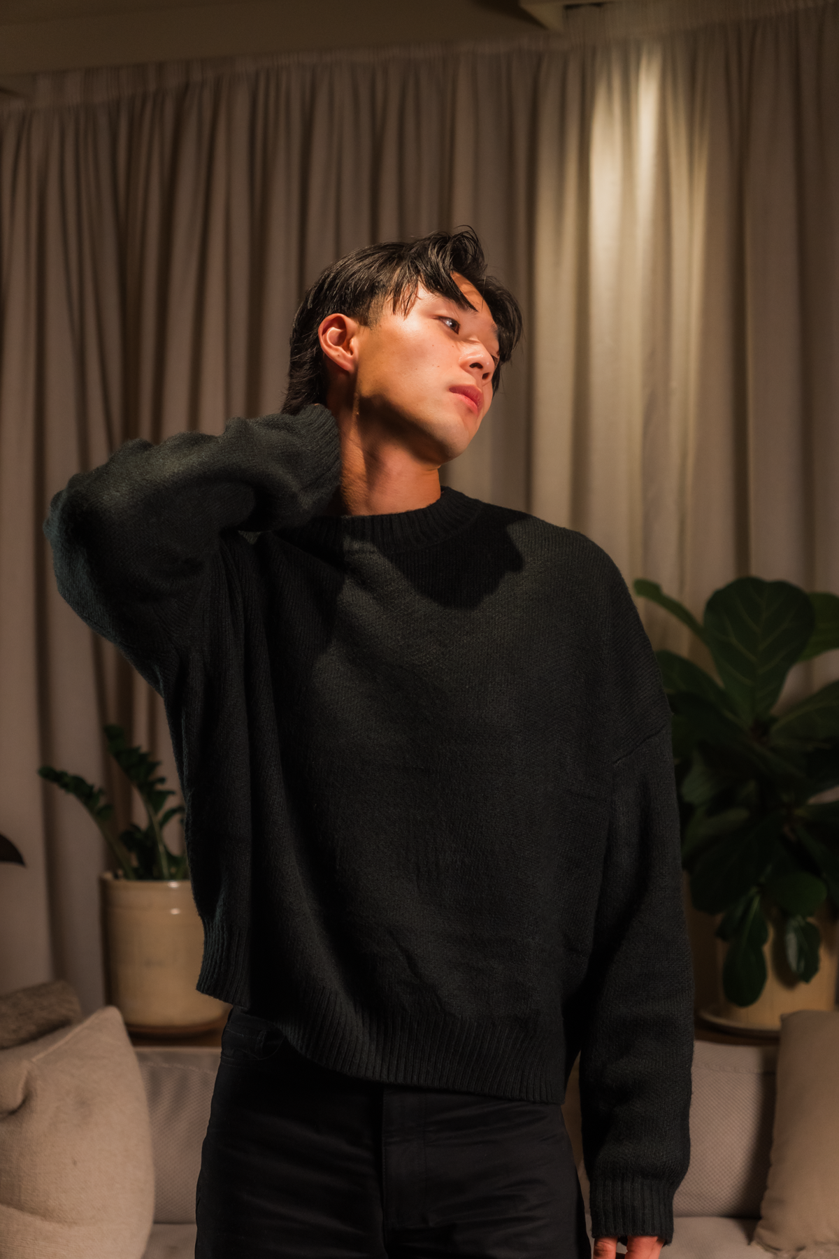 Leftfield Sweater Black