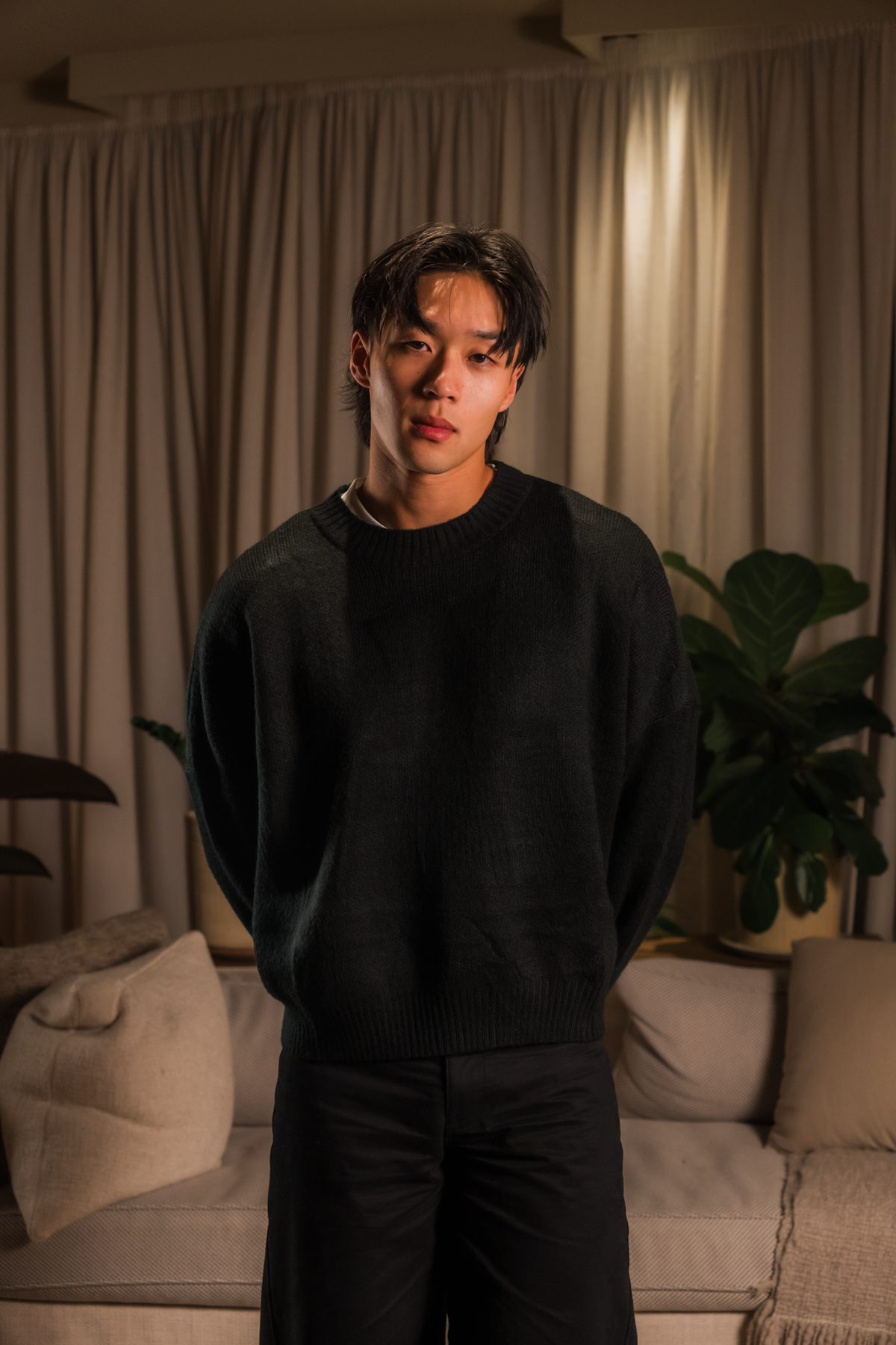 Leftfield Sweater Black