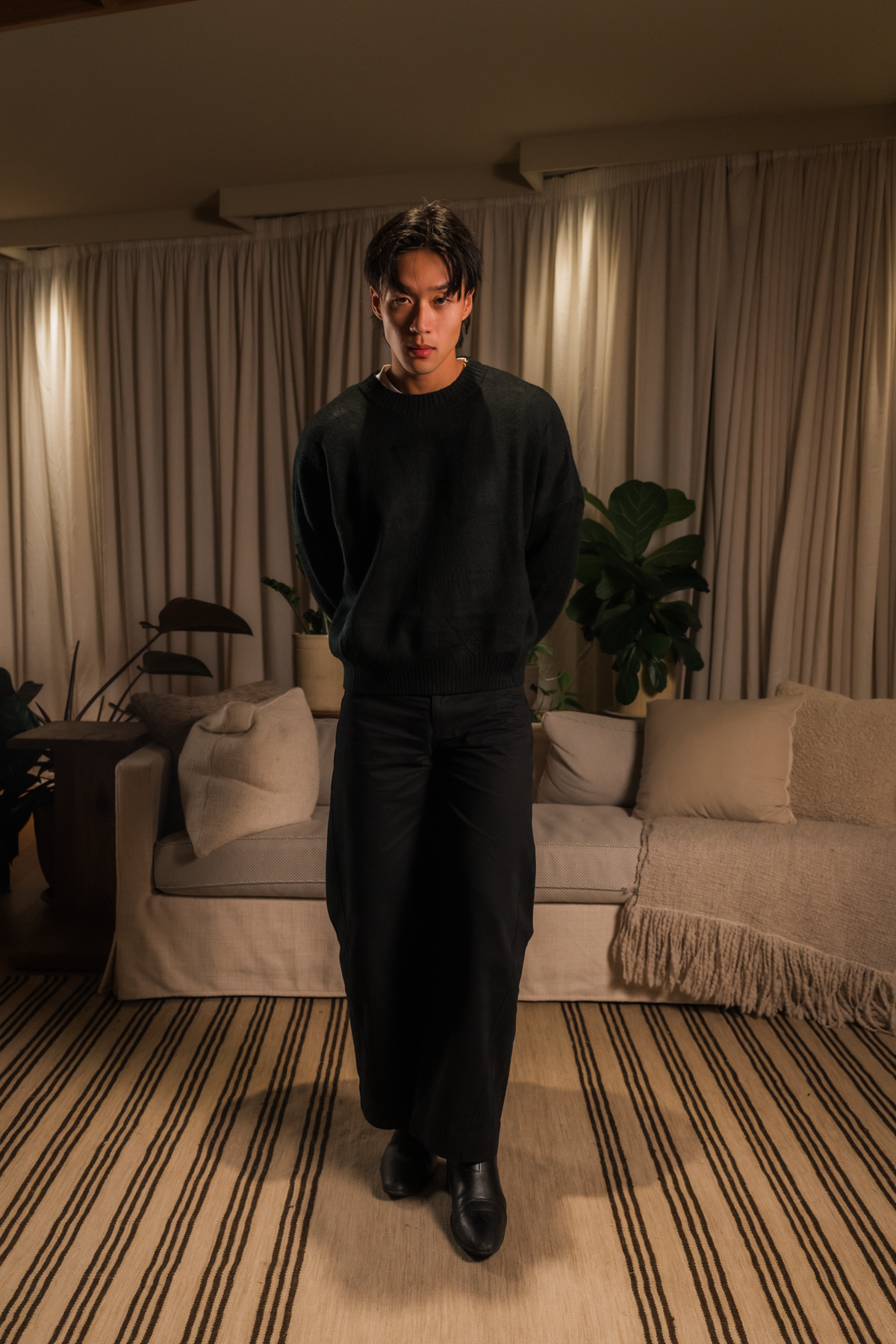 Leftfield Sweater Black
