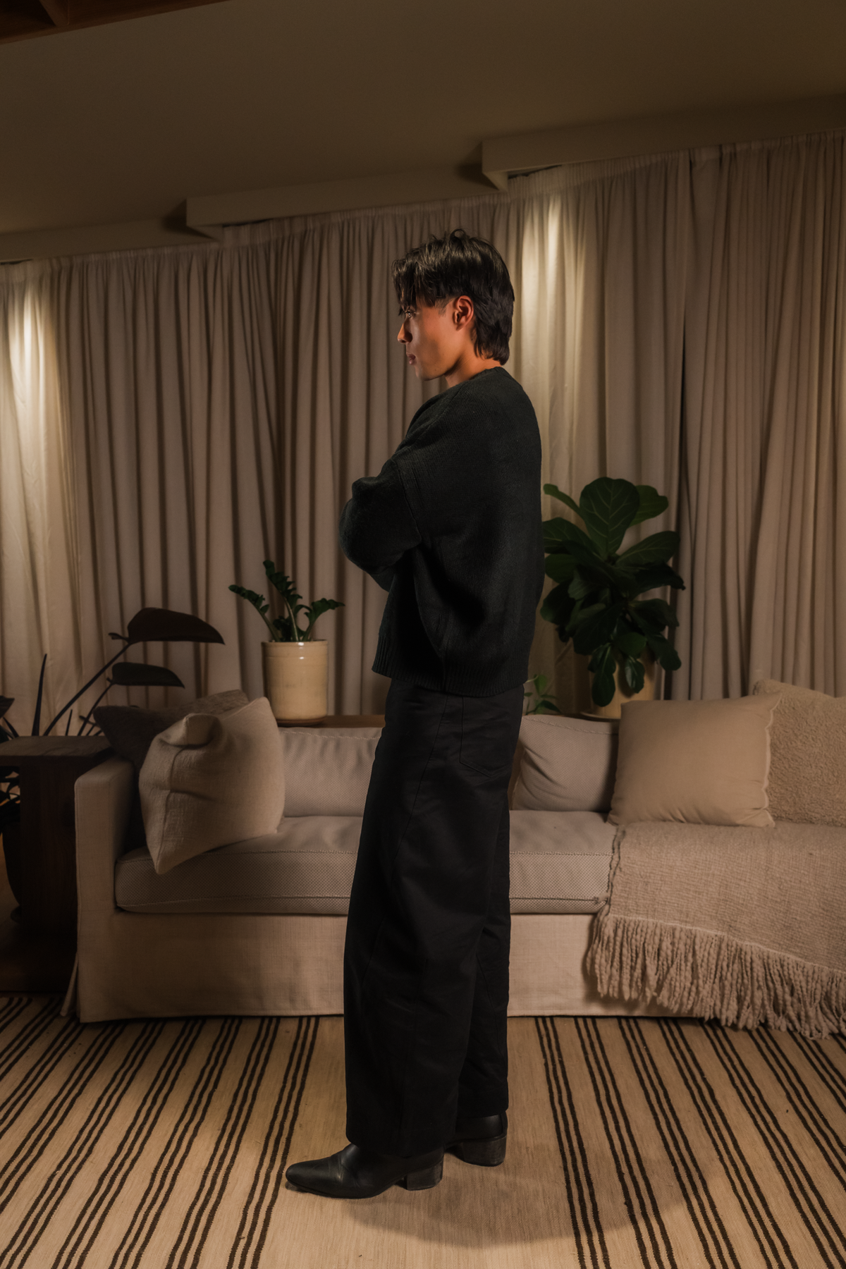 Leftfield Sweater Black