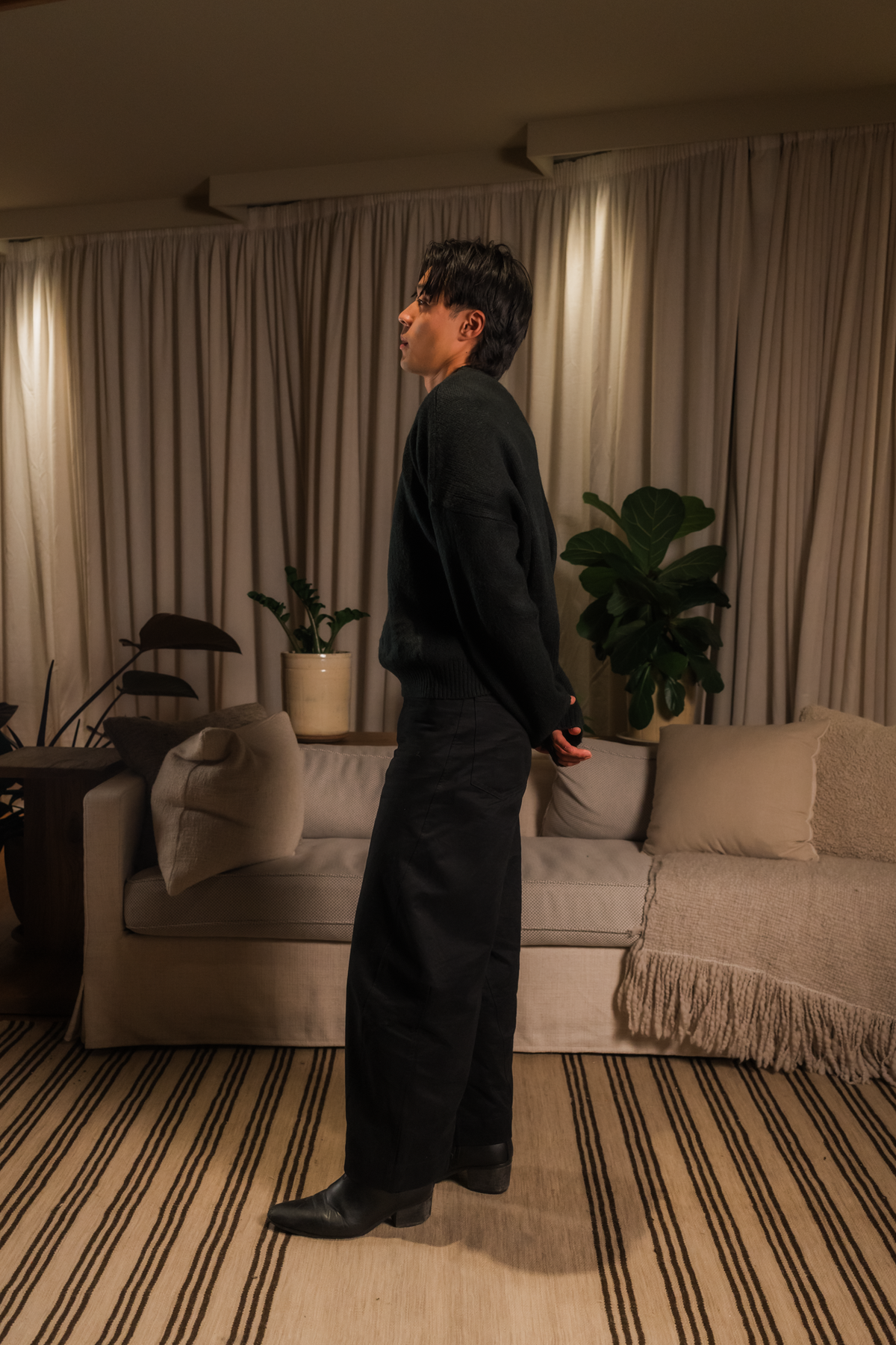 Leftfield Sweater Black